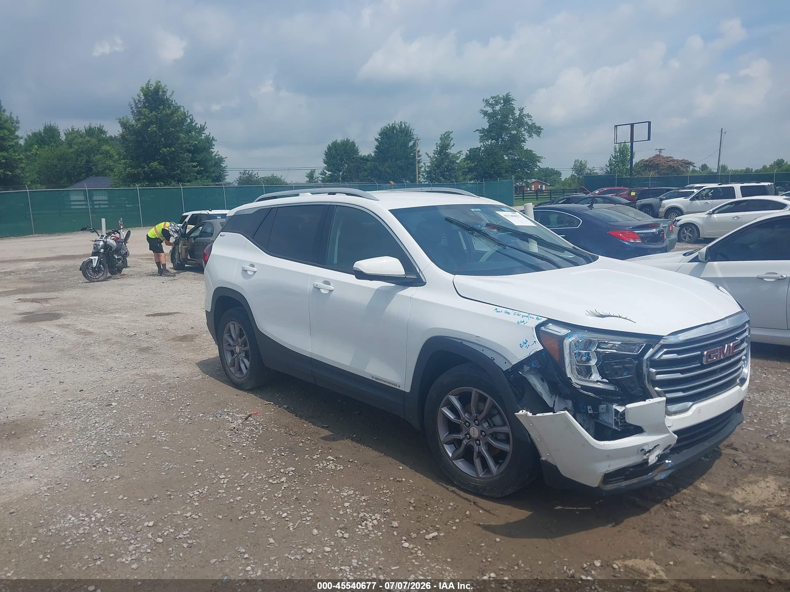 2023 GMC Terrain VIN 3GKALPEG5PL106715 — IAAI salvage auction photo