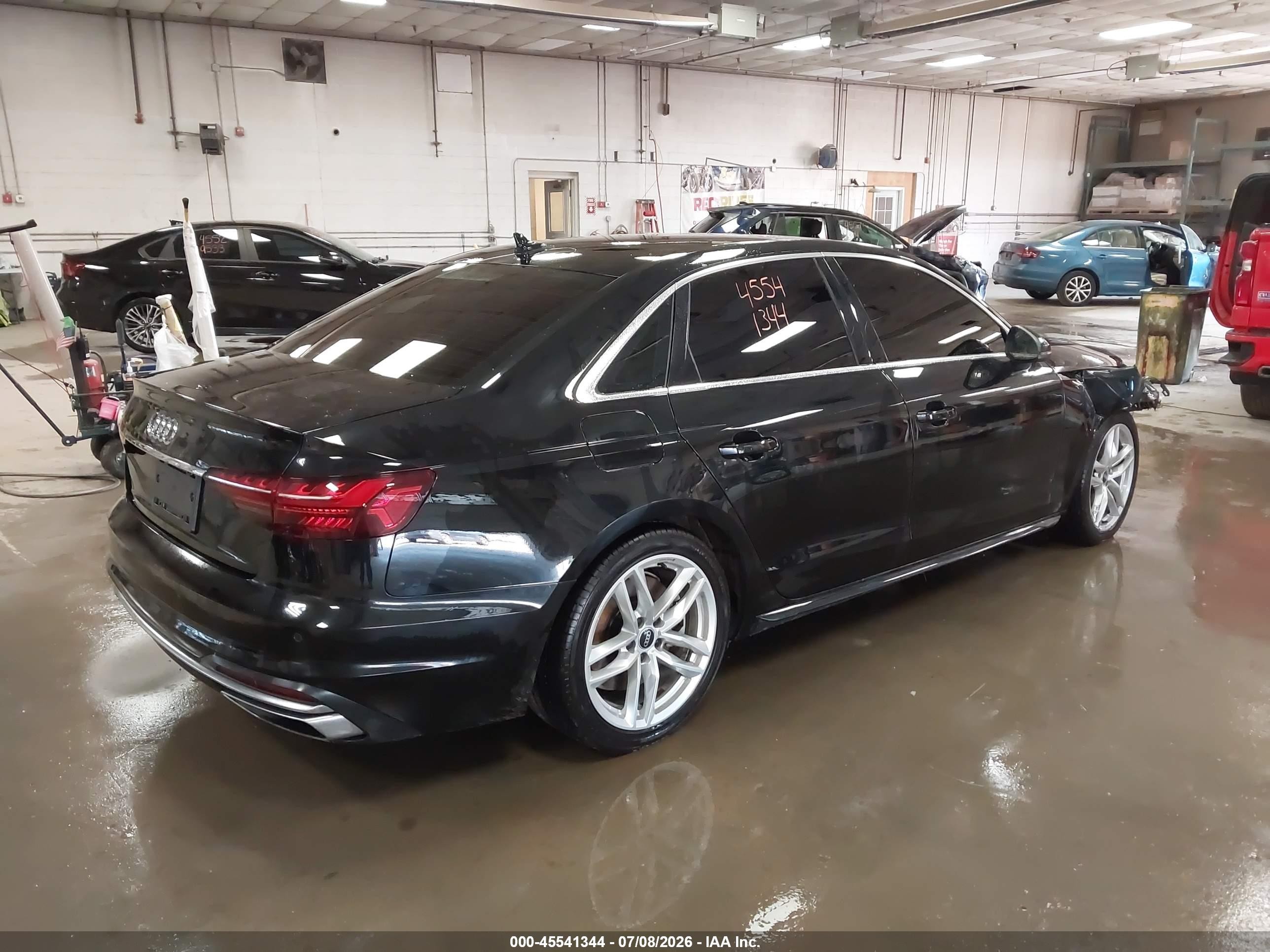 2024 Audi A4 VIN WAUEAAF42RN010173 IAAI salvage auction — Unknown, Salvage (South Carolina), sold $8,500 on 2026-09-11 (photo 4)