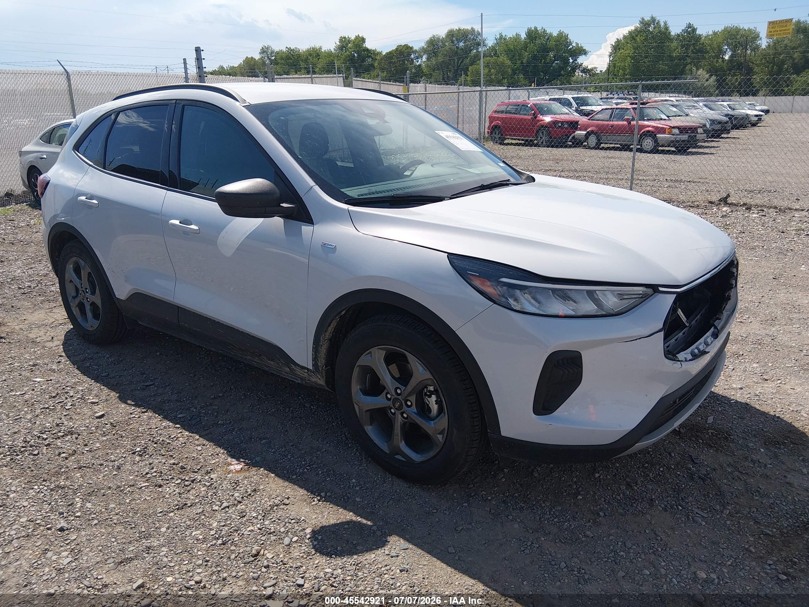 2025 Ford Escape VIN 1FMCU0MN3SUA10617 IAAI salvage auction — Front End, Enterprise Vehicles Clear Only (Arizona), sold $10,300 on 2026-07-09 (photo 1)
