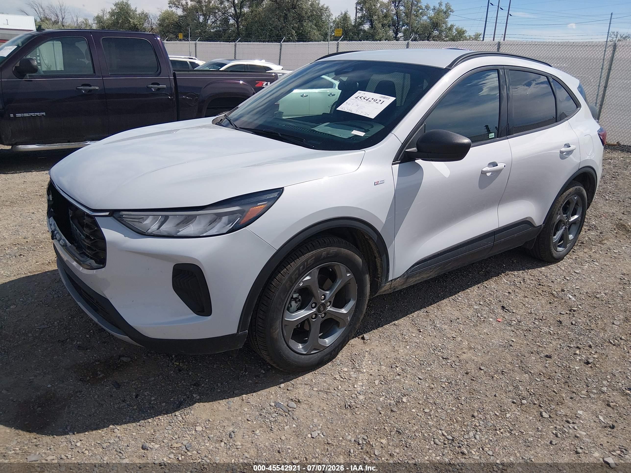 2025 Ford Escape VIN 1FMCU0MN3SUA10617 IAAI salvage auction — Front End, Enterprise Vehicles Clear Only (Arizona), sold $10,300 on 2026-07-09 (photo 2)
