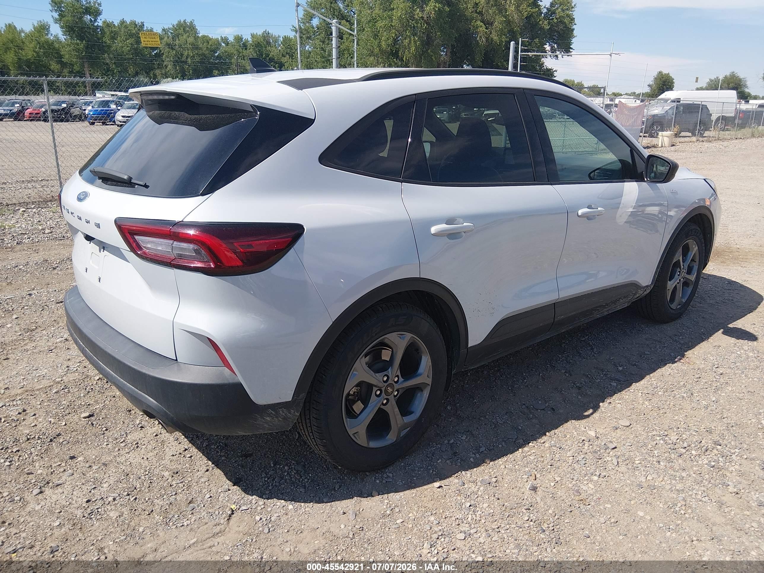 2025 Ford Escape VIN 1FMCU0MN3SUA10617 IAAI salvage auction — Front End, Enterprise Vehicles Clear Only (Arizona), sold $10,300 on 2026-07-09 (photo 4)