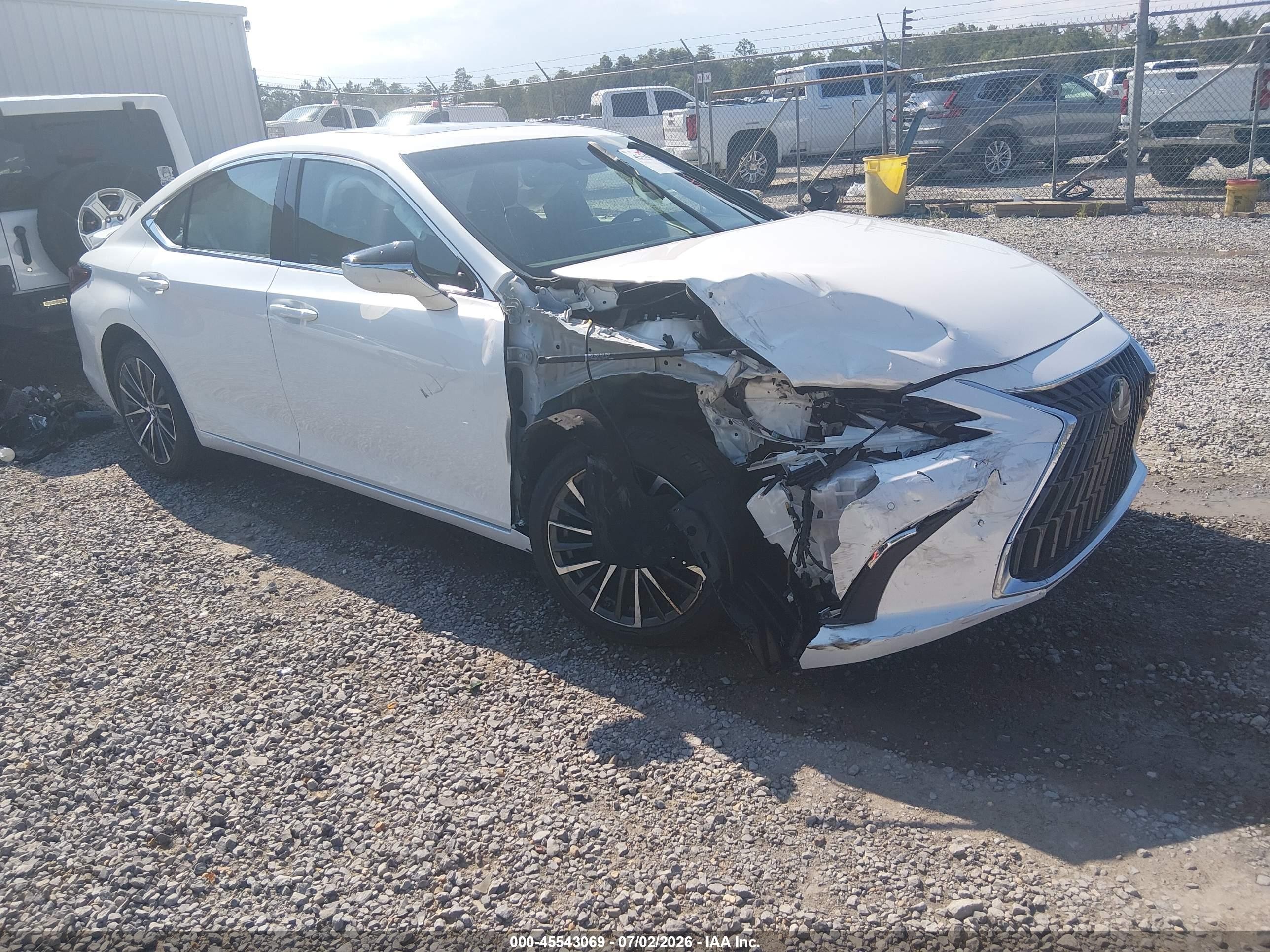 2023 Lexus ES 300h VIN 58ADA1C15PU036430 — IAAI salvage auction photo