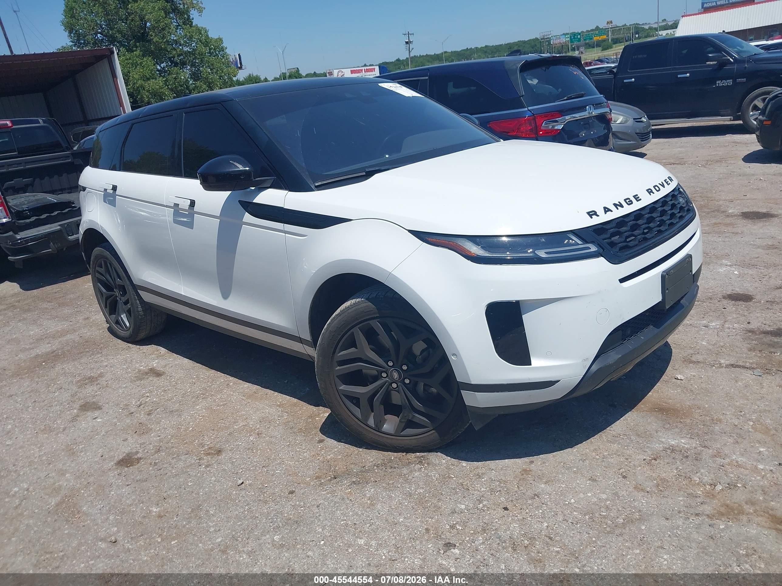 2020 Land Rover Range Rover Evoque VIN SALZP2FX3LH115418 — IAAI salvage auction photo