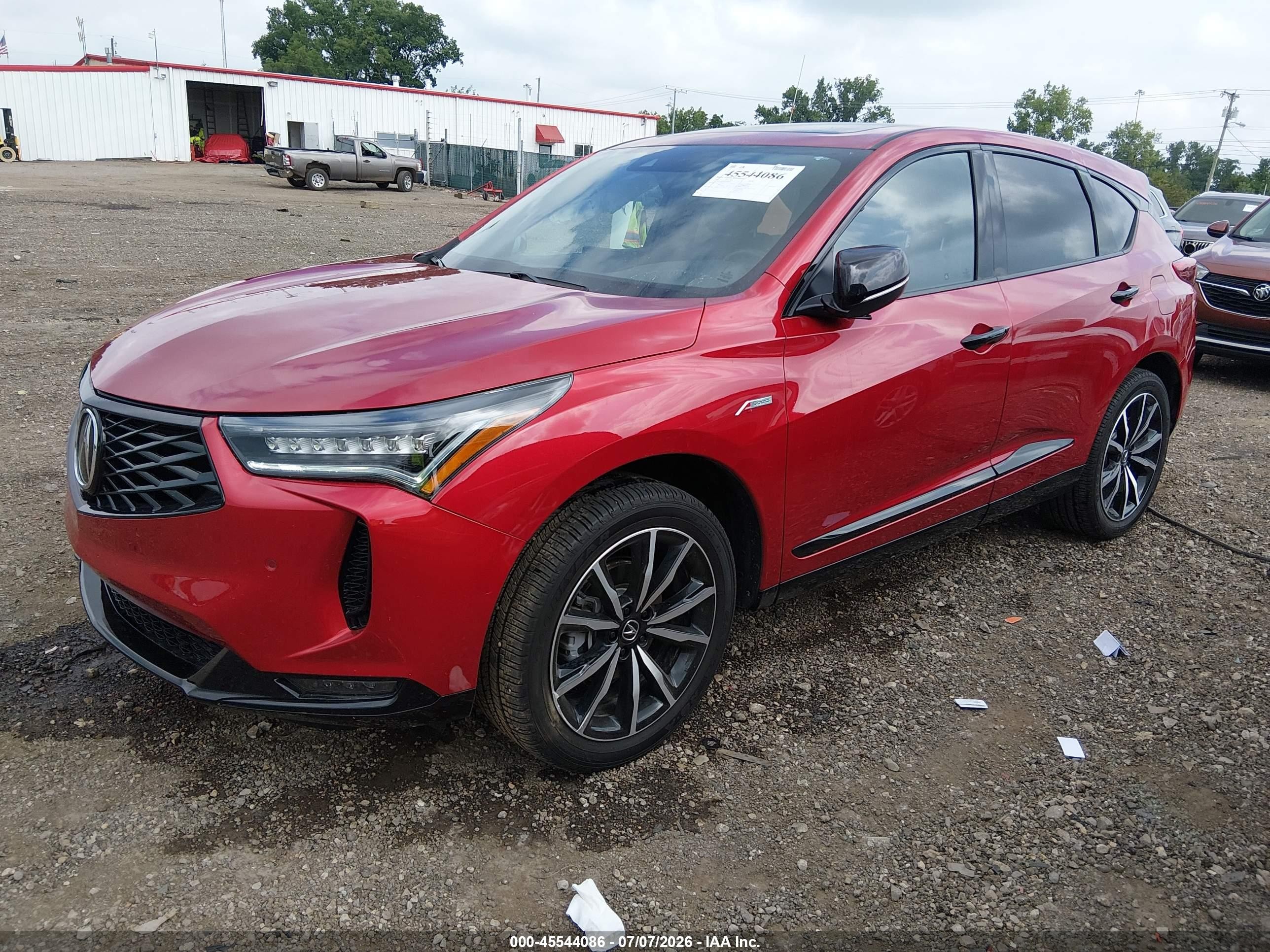 2025 Acura Rdx VIN 5J8TC2H82SL008260 IAAI salvage auction — Rear End, Salvage (Ohio), sold $16,700 on 2026-09-24 (photo 2)