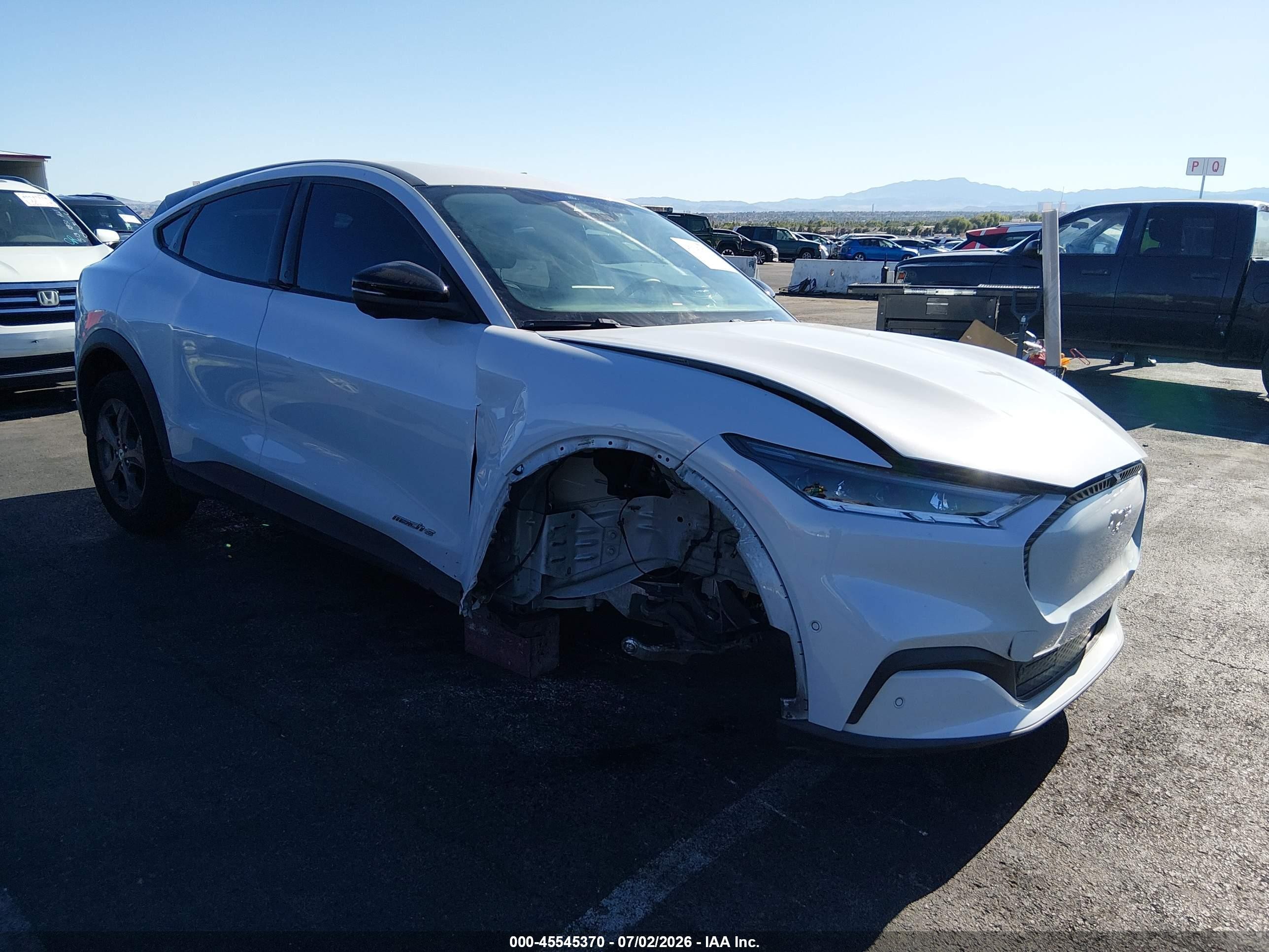 2023 Ford Mustang Mach-E VIN 3FMTK1R46PMA87232 — IAAI salvage auction photo