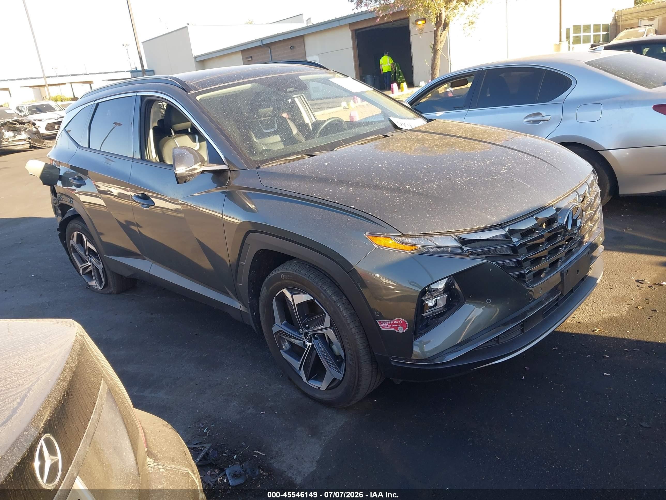 2024 Hyundai Tucson Hybrid VIN KM8JFDD23RU150059 — IAAI salvage auction photo