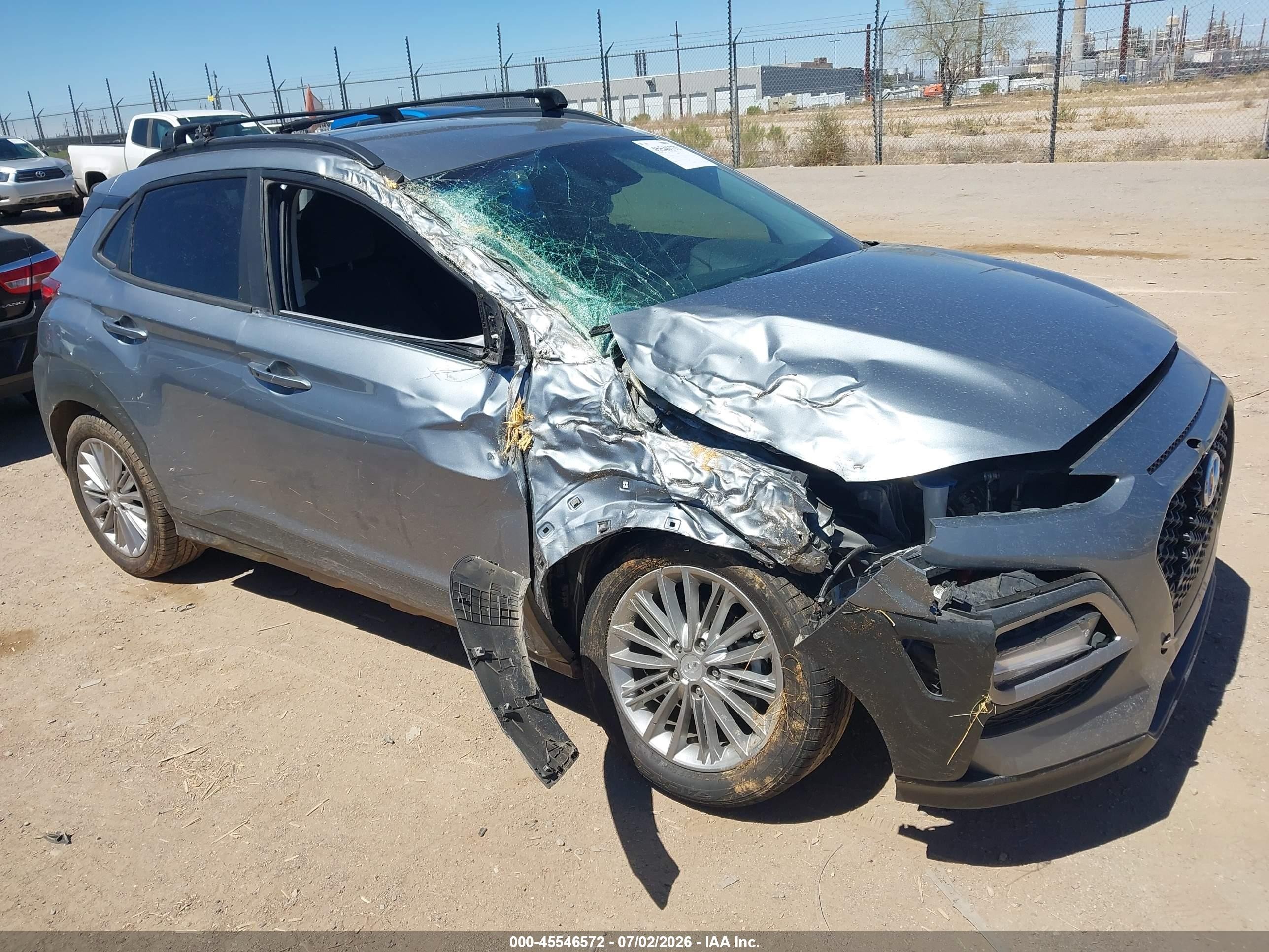 2020 Hyundai Kona VIN KM8K22AA7LU493433 IAAI salvage auction — Normal Wear, Clear-Dealer Only (Arizona), sold $1,650 on 2026-07-09 (photo 6)