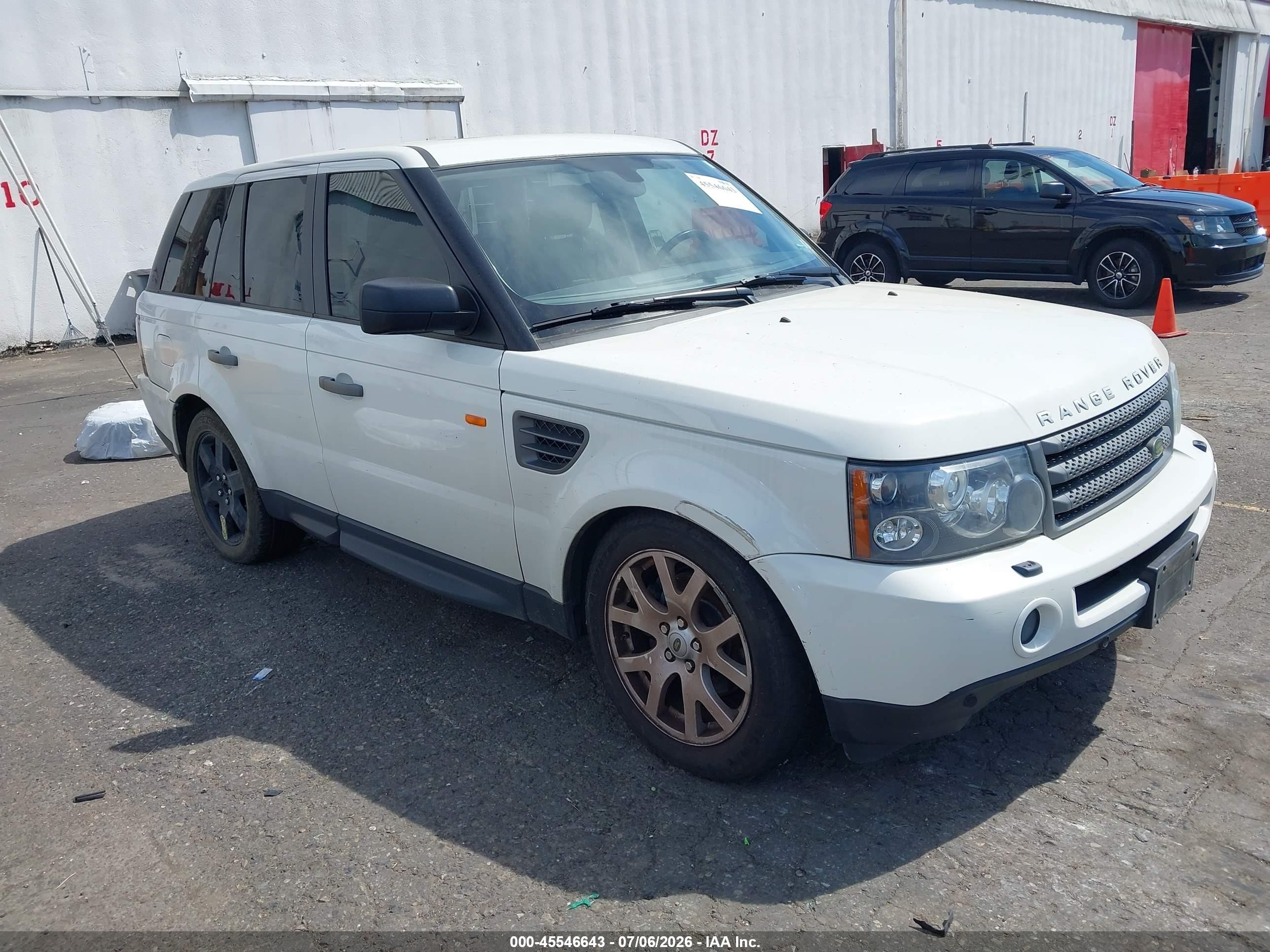 2007 Land Rover Range Rover Sport VIN SALSK25467A986495 IAAI salvage auction — Normal Wear, Clear-Dealer Only (Oregon), sold $1,600 on 2026-07-09 (photo 1)