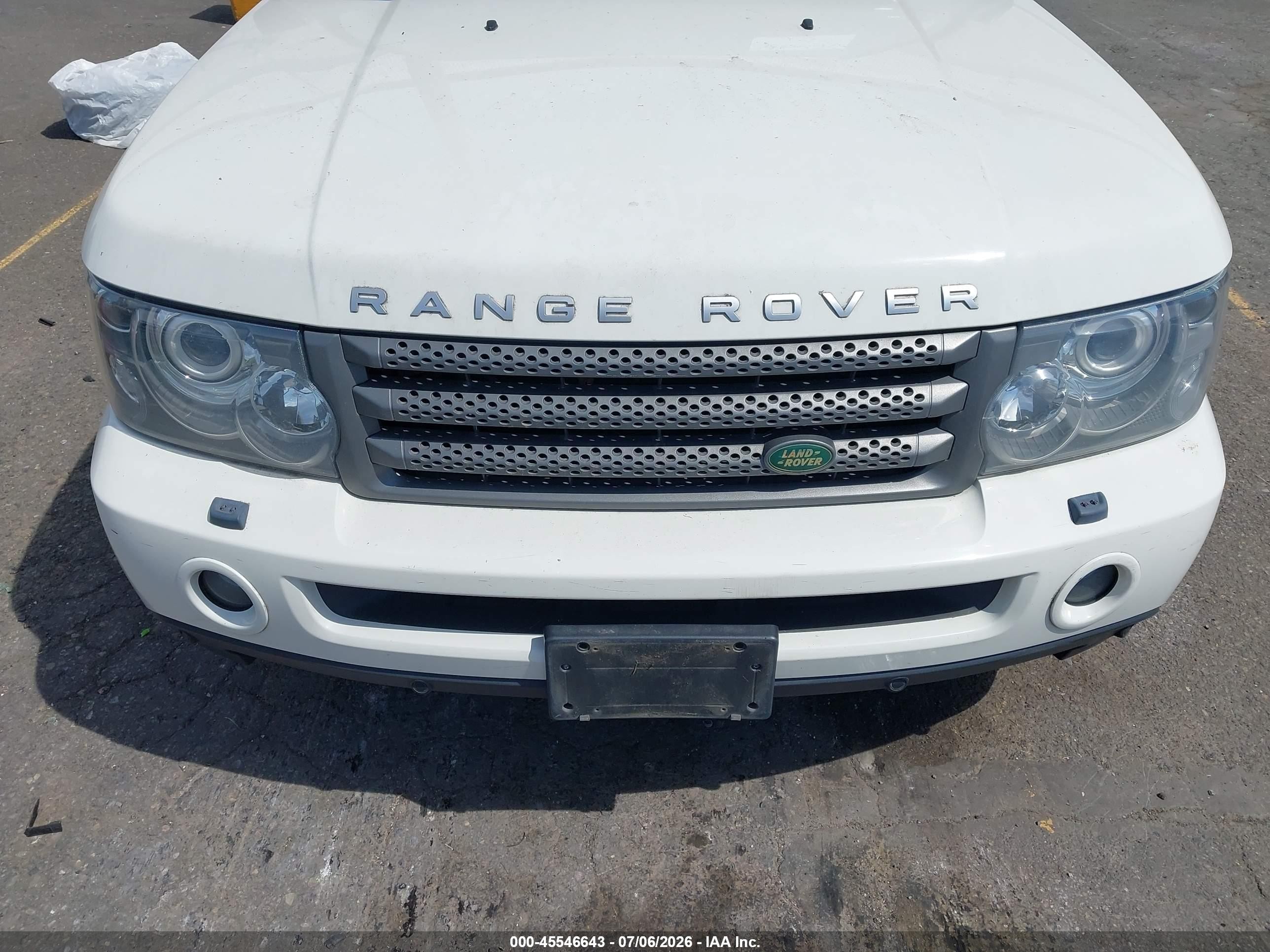 2007 Land Rover Range Rover Sport VIN SALSK25467A986495 IAAI salvage auction — Normal Wear, Clear-Dealer Only (Oregon), sold $1,600 on 2026-07-09 (photo 6)