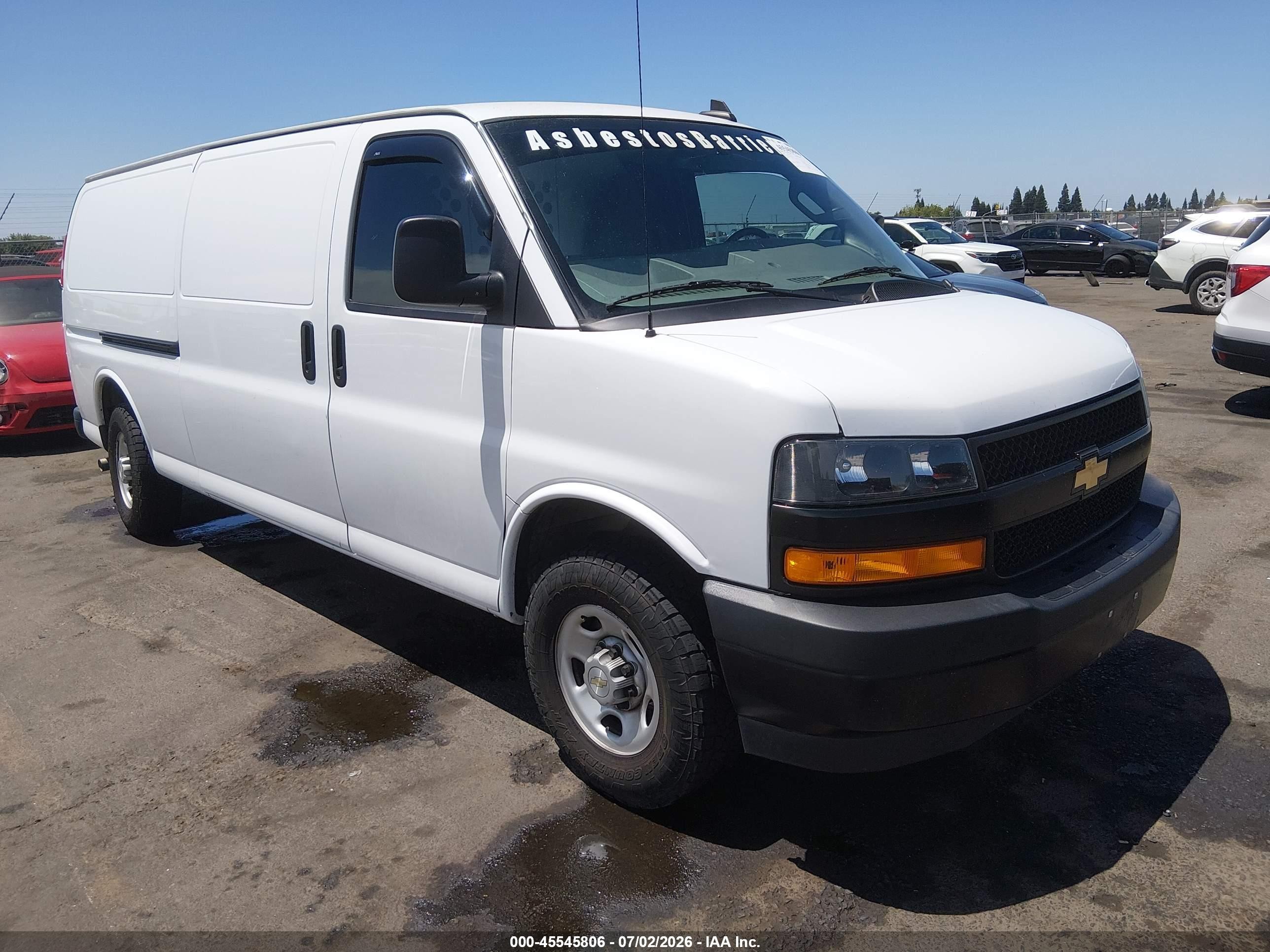 2023 Chevrolet Express Cargo VIN 1GCWGBFP2P1217253 — IAAI salvage auction photo