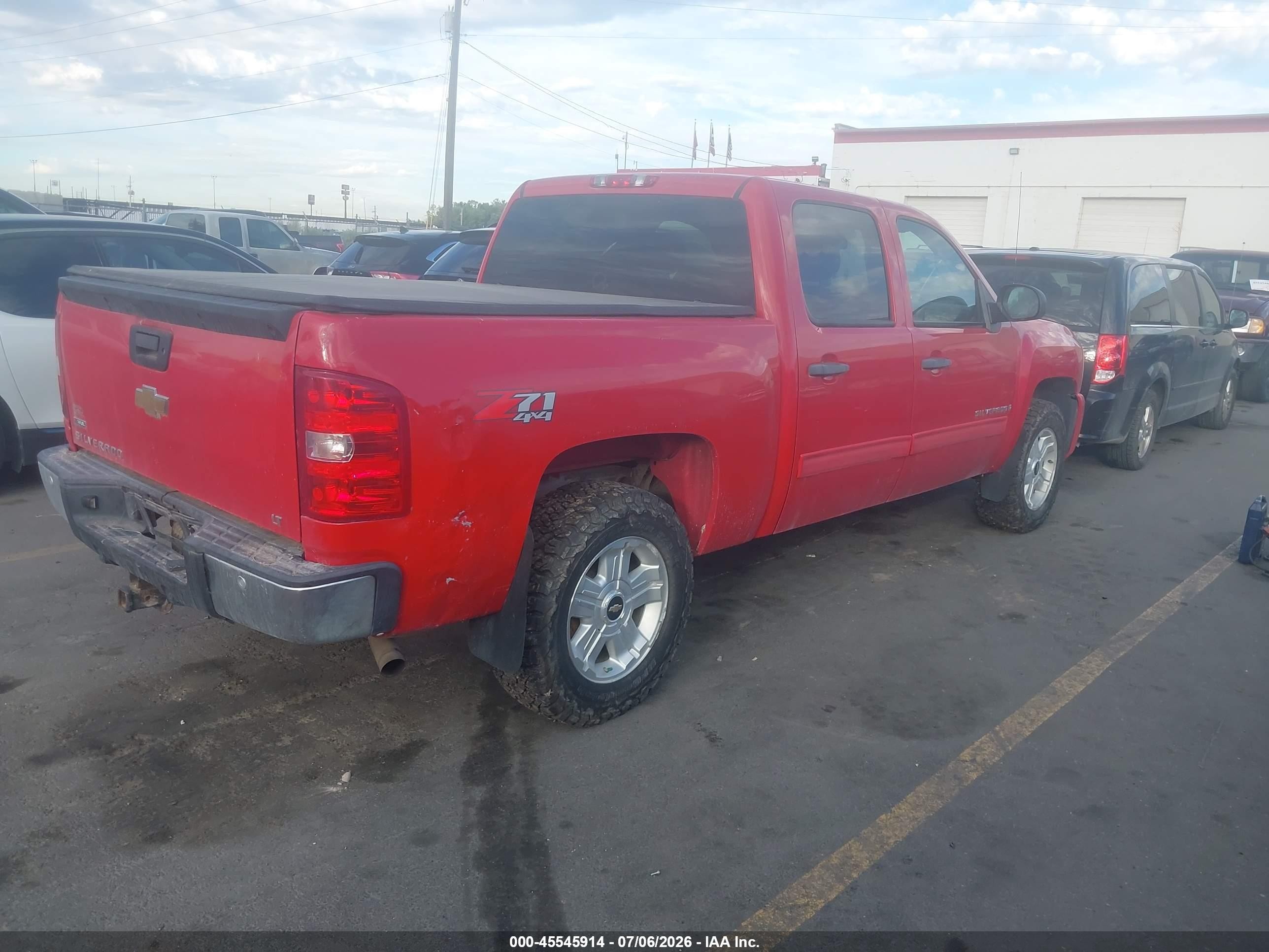 2009 Chevrolet Silverado 1500 VIN 2GCEK233691133669 IAAI salvage auction — Normal Wear, Clear (Idaho), sold $1,850 on 2026-07-09 (photo 4)