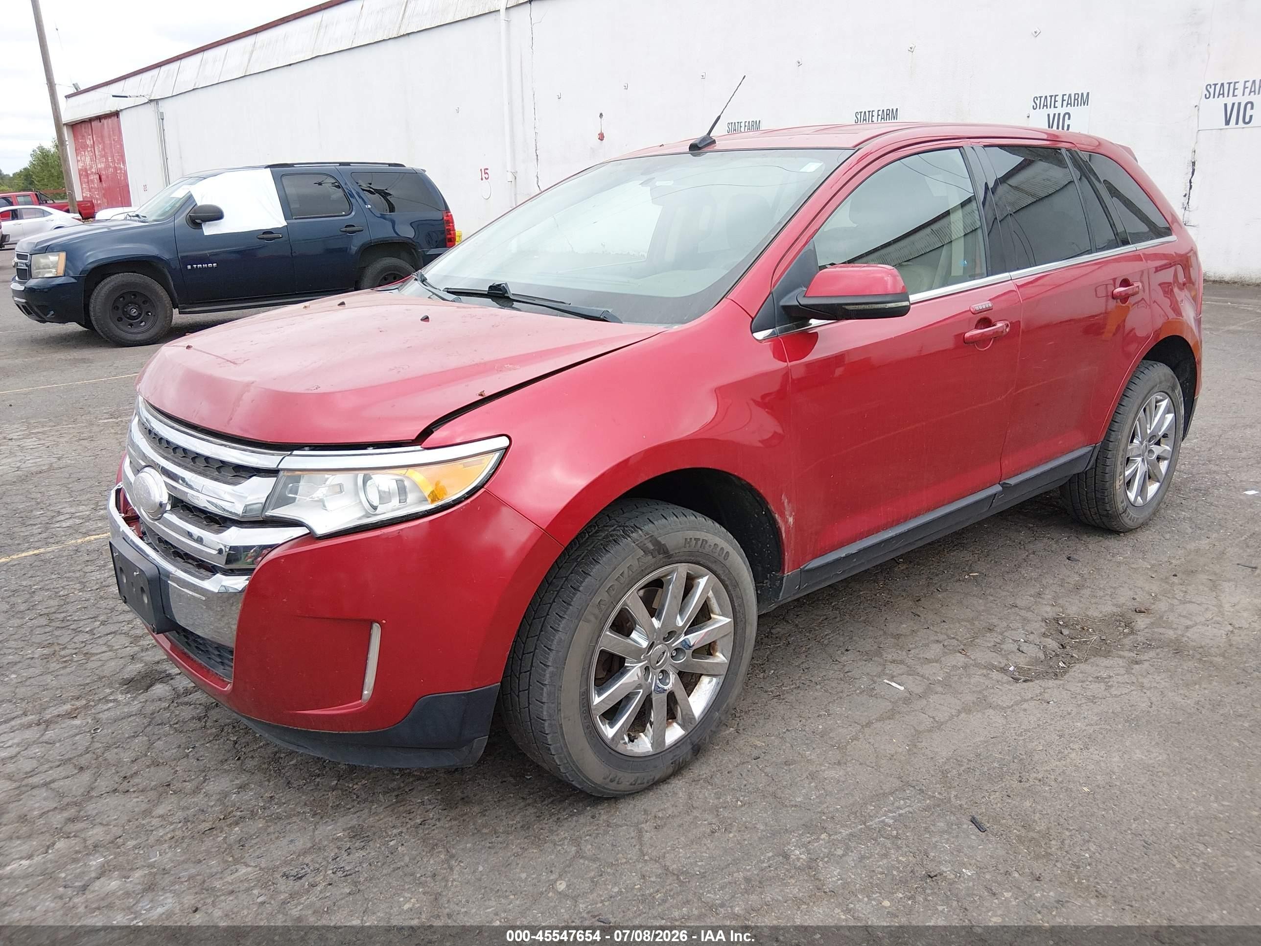 2012 Ford Edge VIN 2FMDK4KCXCBA16621 IAAI salvage auction — Normal Wear, Clear-Dealer Only (Oregon), sold $325 on 2026-07-09 (photo 2)