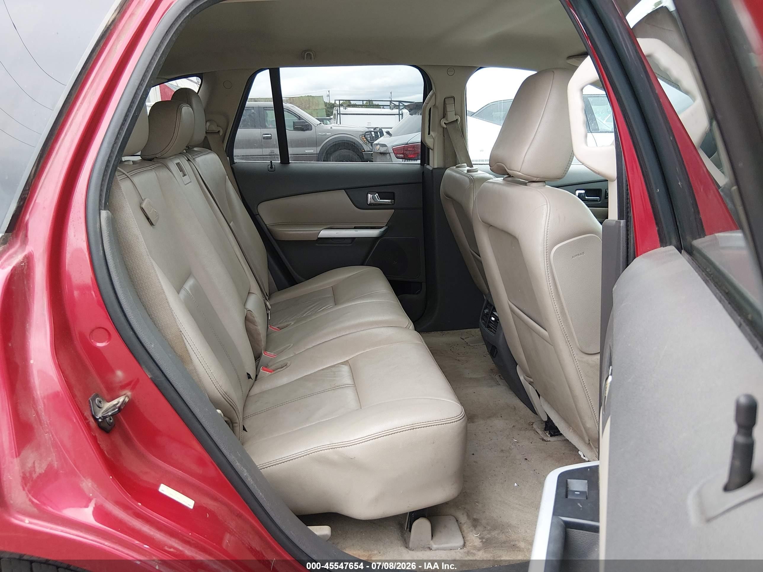 2012 Ford Edge VIN 2FMDK4KCXCBA16621 IAAI salvage auction — Normal Wear, Clear-Dealer Only (Oregon), sold $325 on 2026-07-09 (photo 8)