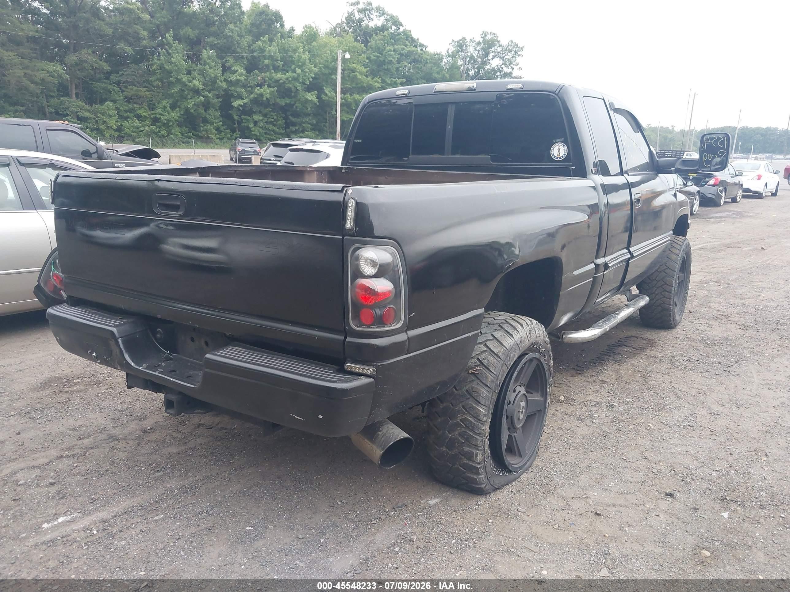 2001 Dodge Ram VIN 1B7KF23641J515386 IAAI salvage auction — Side, Salvage - Greater Than 75% (Maryland), sold $1,800 on 2026-07-25 (photo 4)