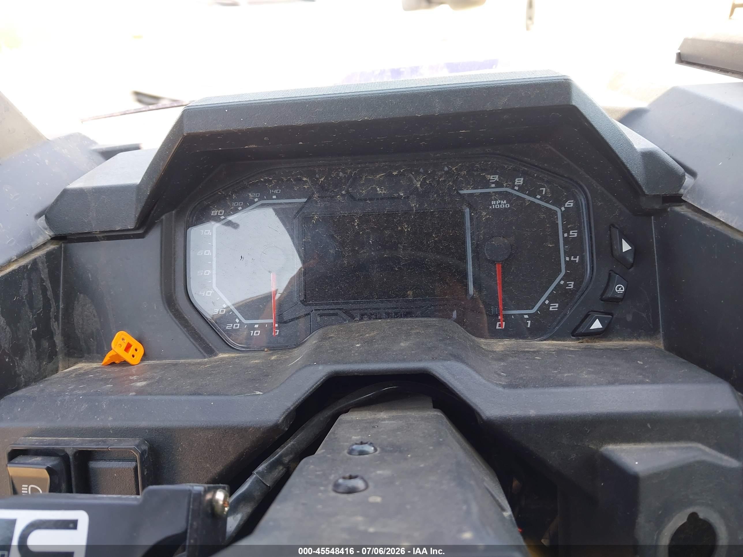 2025 Polaris VIN 3NSG5W99XSM127681 IAAI salvage auction — Rollover, Regular (South Dakota), sold $10,200 on 2026-09-18 (photo 7)