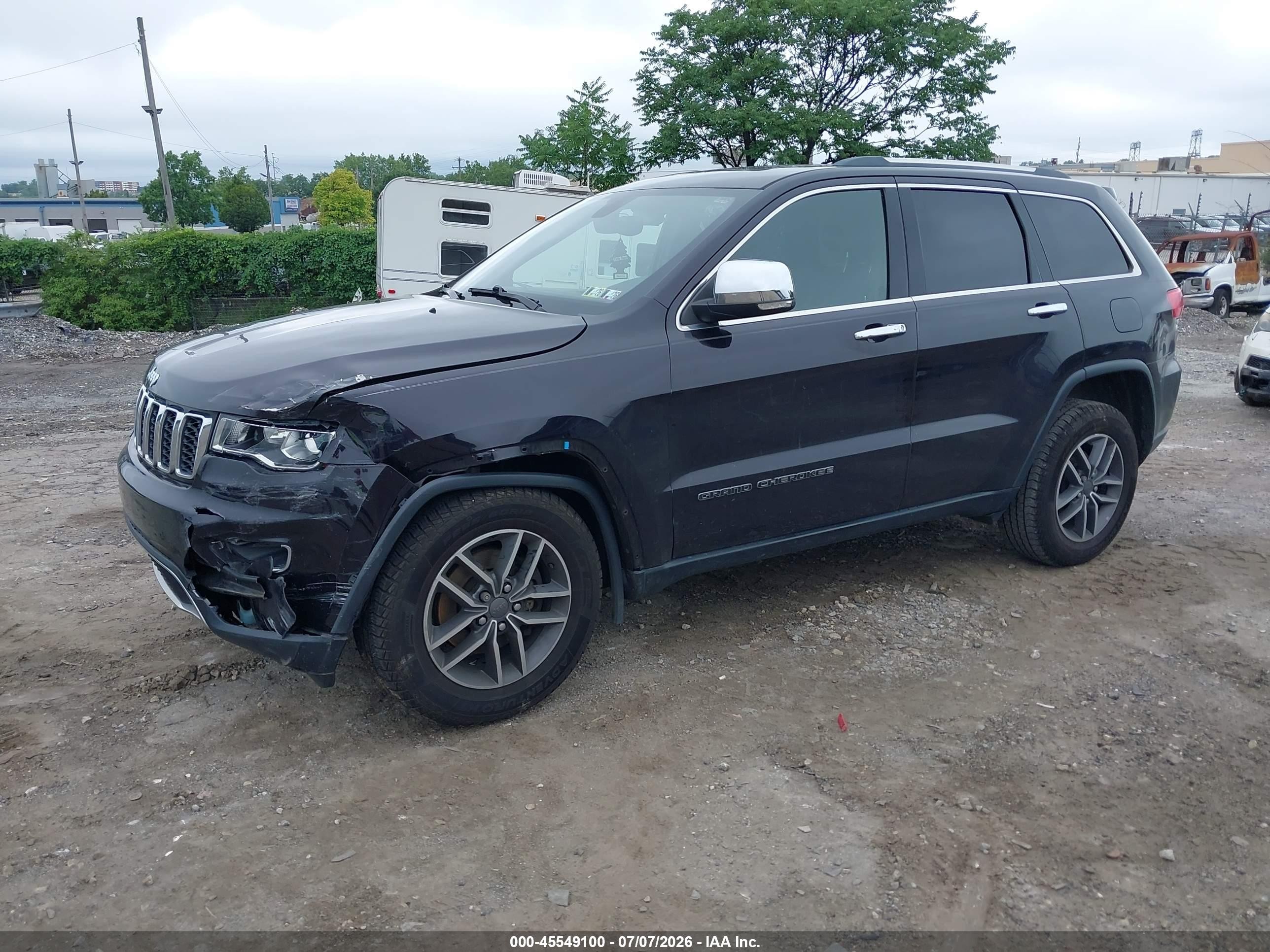 2019 Jeep Grand cherokee VIN 1C4RJFBG3KC537917 IAAI salvage auction — Unknown, Salvage (Idaho), sold $2,800 on 2026-09-06 (photo 2)