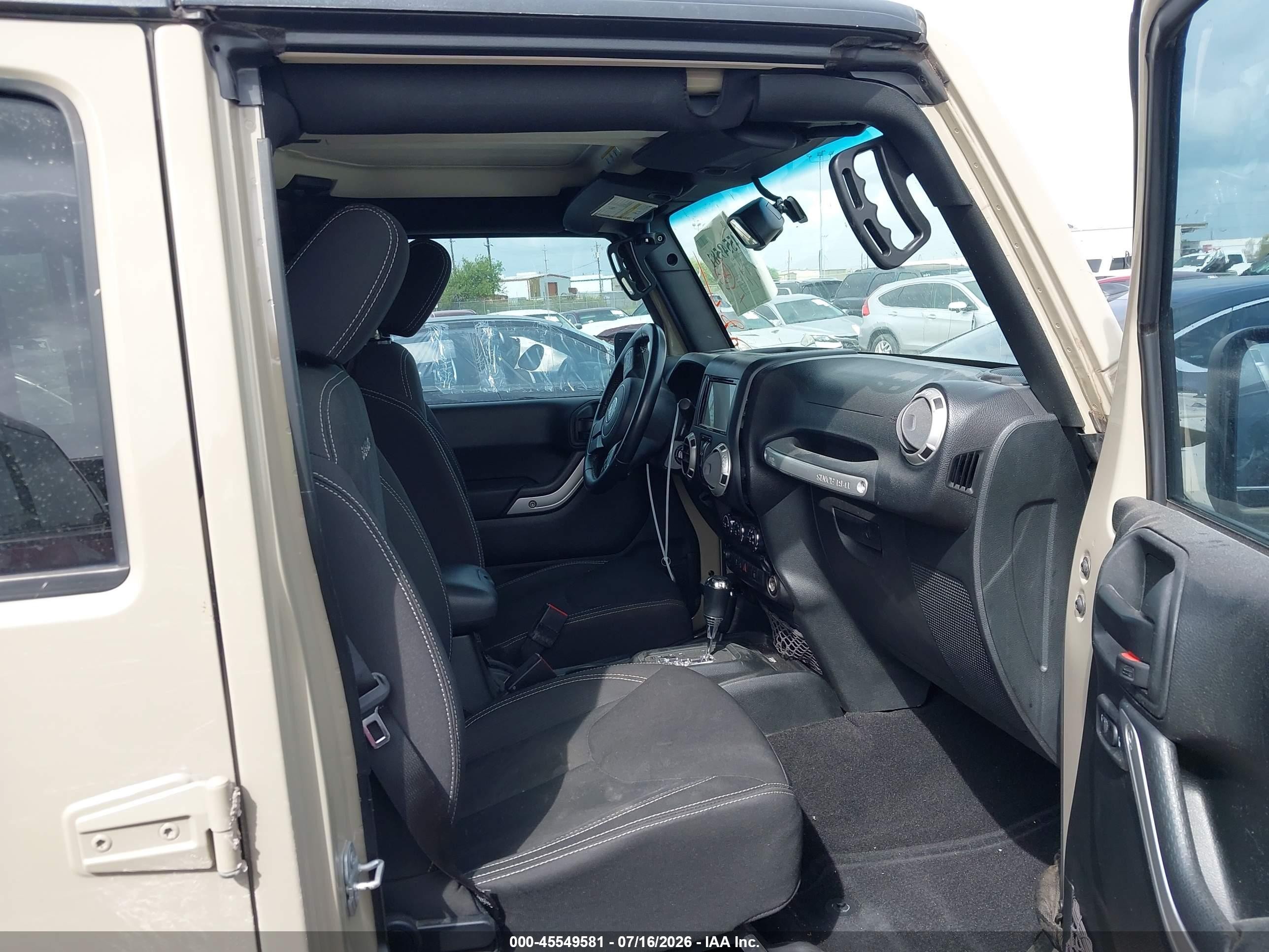2018 Jeep Wrangler / VIN 1C4BJWEG6JL894682 IAAI salvage auction — Front End, Original (Texas), sold $7,300 on 2026-09-19 (photo 5)