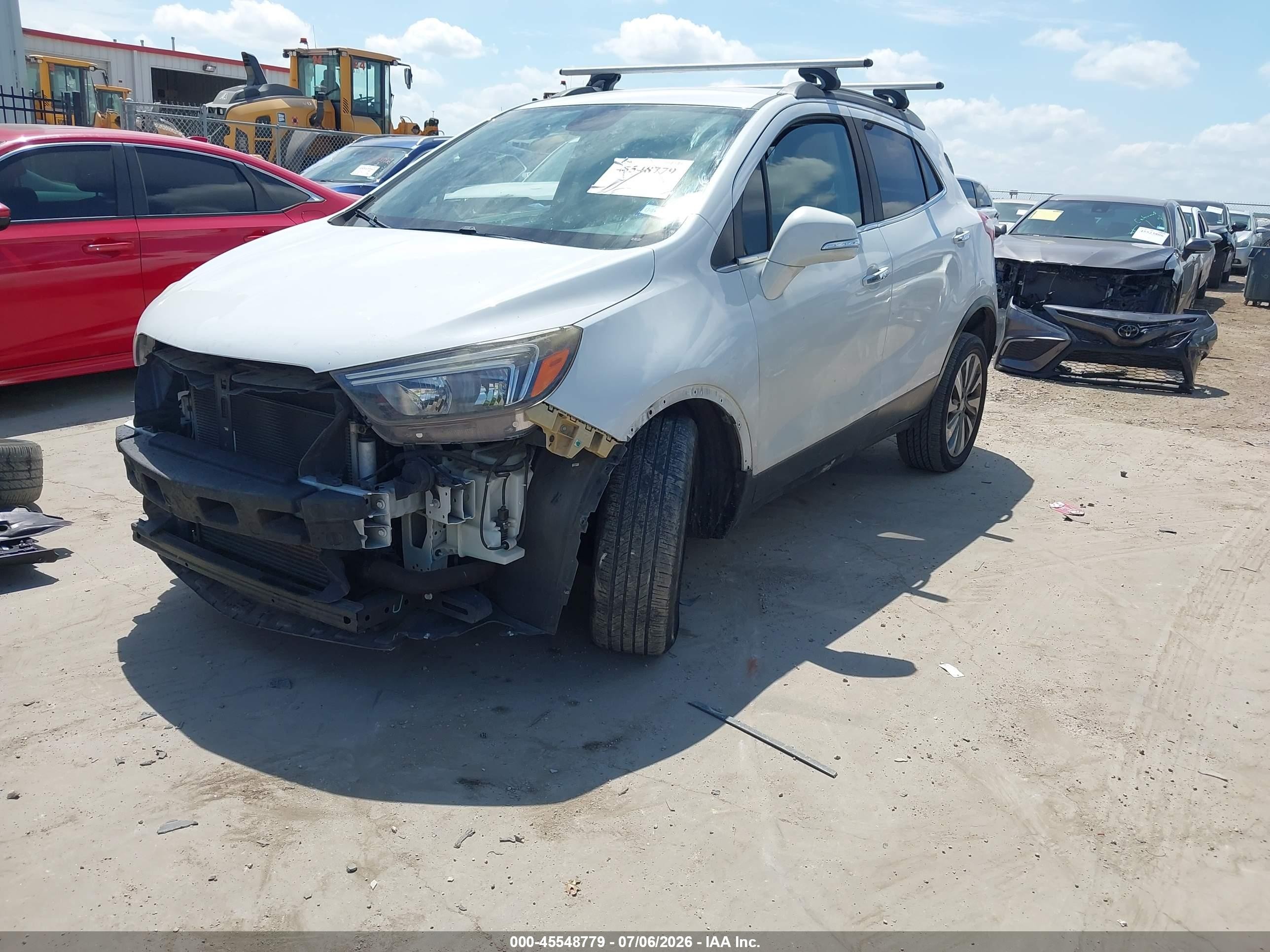 2018 Buick Encore VIN KL4CJASB5JB543228 IAAI salvage auction — Front End, Salvage (Texas), sold $1,050 on 2026-09-13 (photo 2)