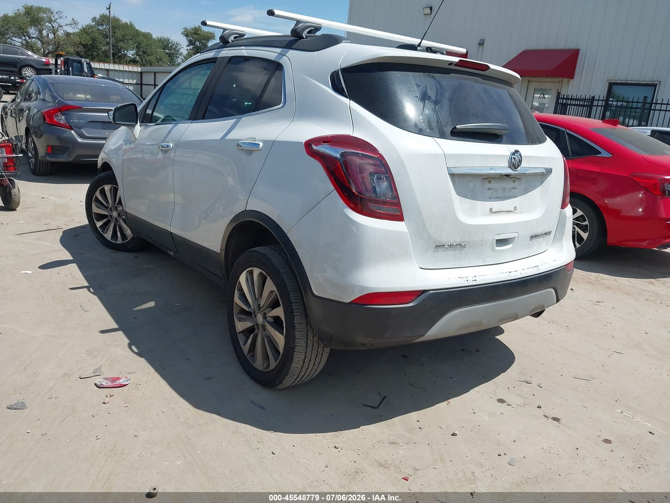 2018 Buick Encore VIN KL4CJASB5JB543228 IAAI salvage auction — Front End, Salvage (Texas), sold $1,050 on 2026-09-13 (photo 3)