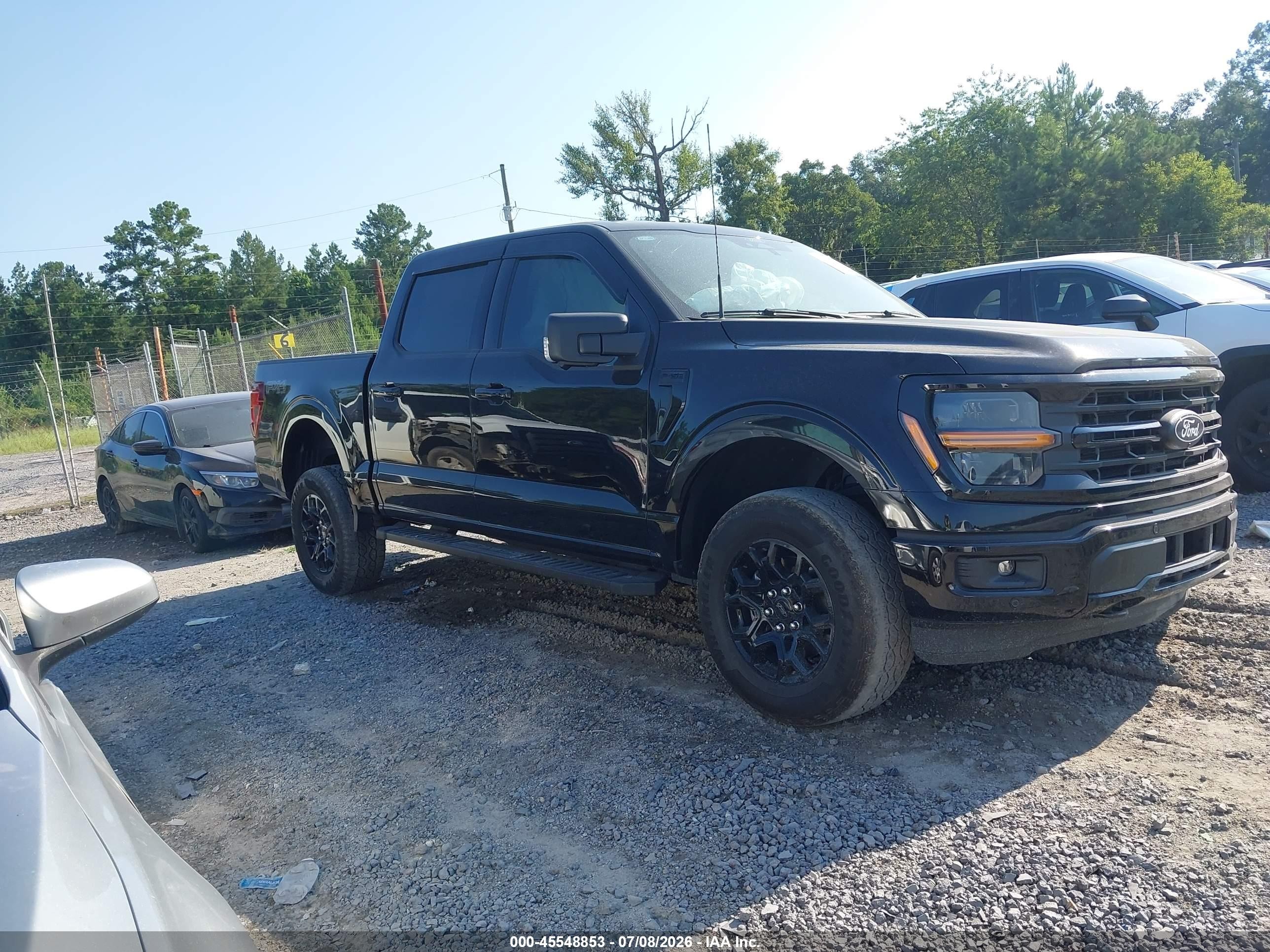 2024 Ford F-150 VIN 1FTFW3L81RKE07841 — IAAI salvage auction photo