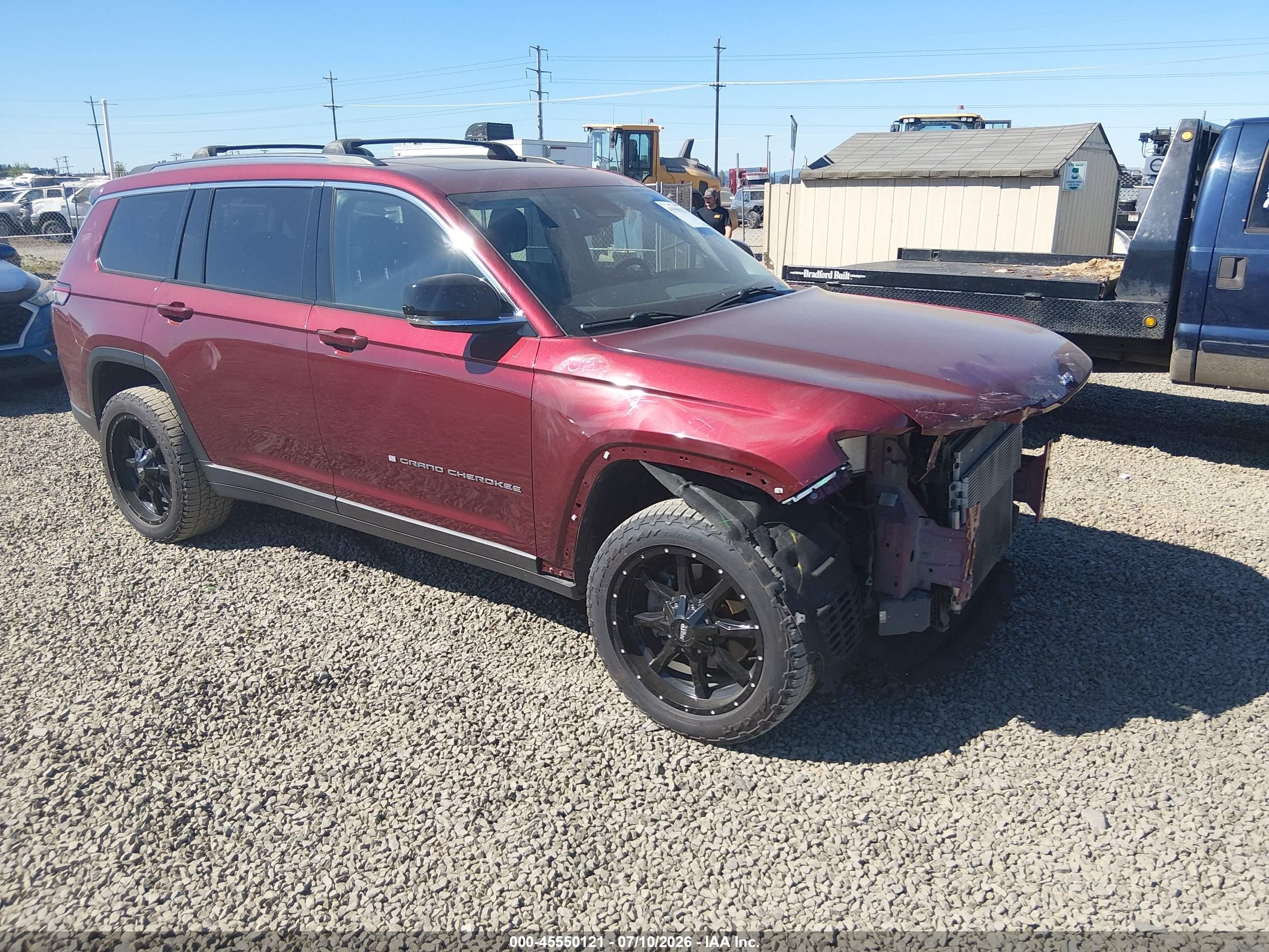 2021 Jeep Grand Cherokee L VIN 1C4RJKBG9M8106044 — IAAI salvage auction photo