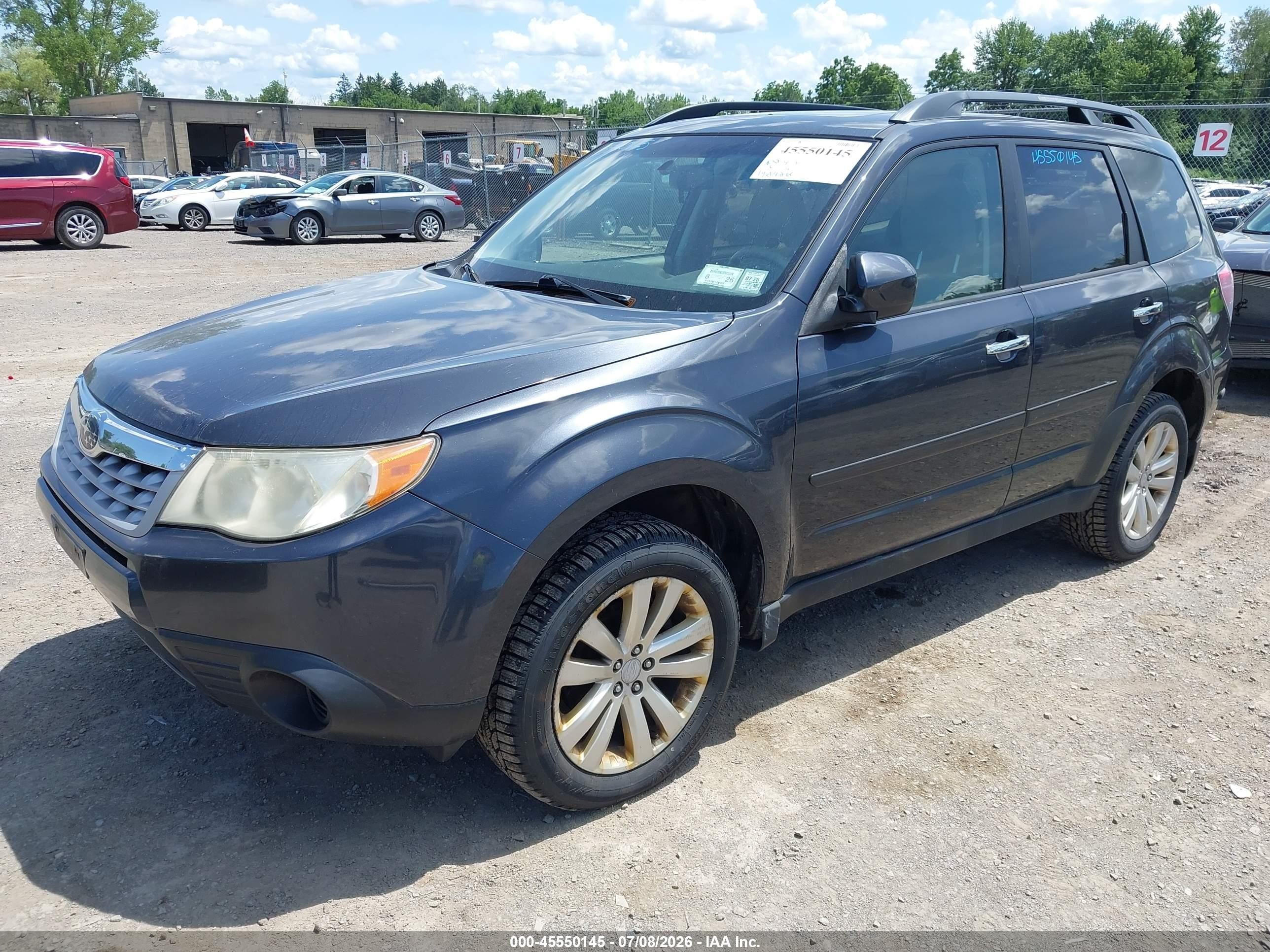 2012 Subaru Forester VIN JF2SHADC6CH423846 IAAI salvage auction — Normal Wear, Wait Title, sold $400 on 2026-09-17 (photo 2)