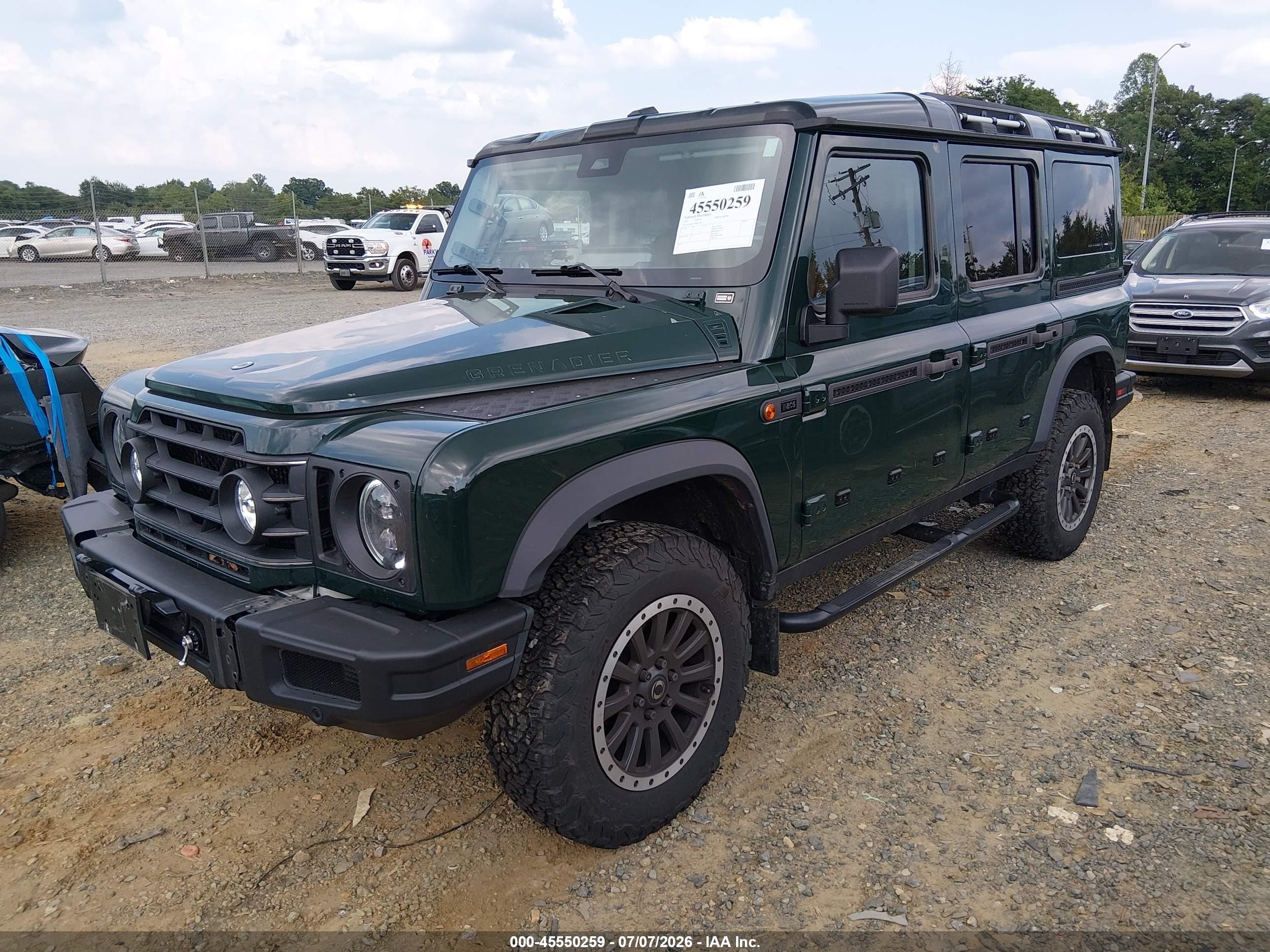 2024 Ineos Grenadier VIN SC6GM1CA9RF018635 IAAI salvage auction — Unknown, Salvage (Virginia), sold $30,200 on 2026-08-03 (photo 2)