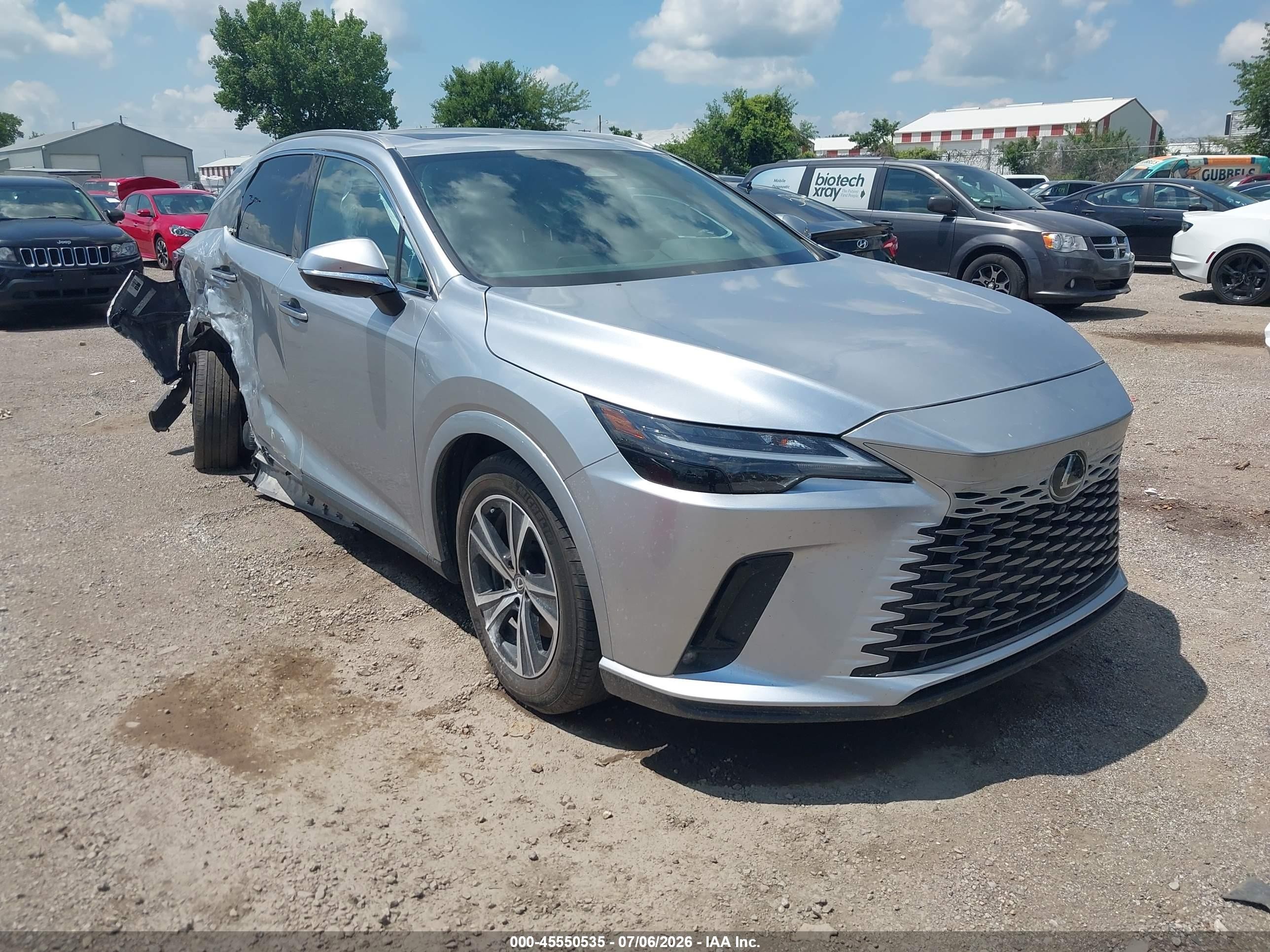 2025 Lexus RX 350h VIN 2T2BBMCA3SC081613 — IAAI salvage auction photo