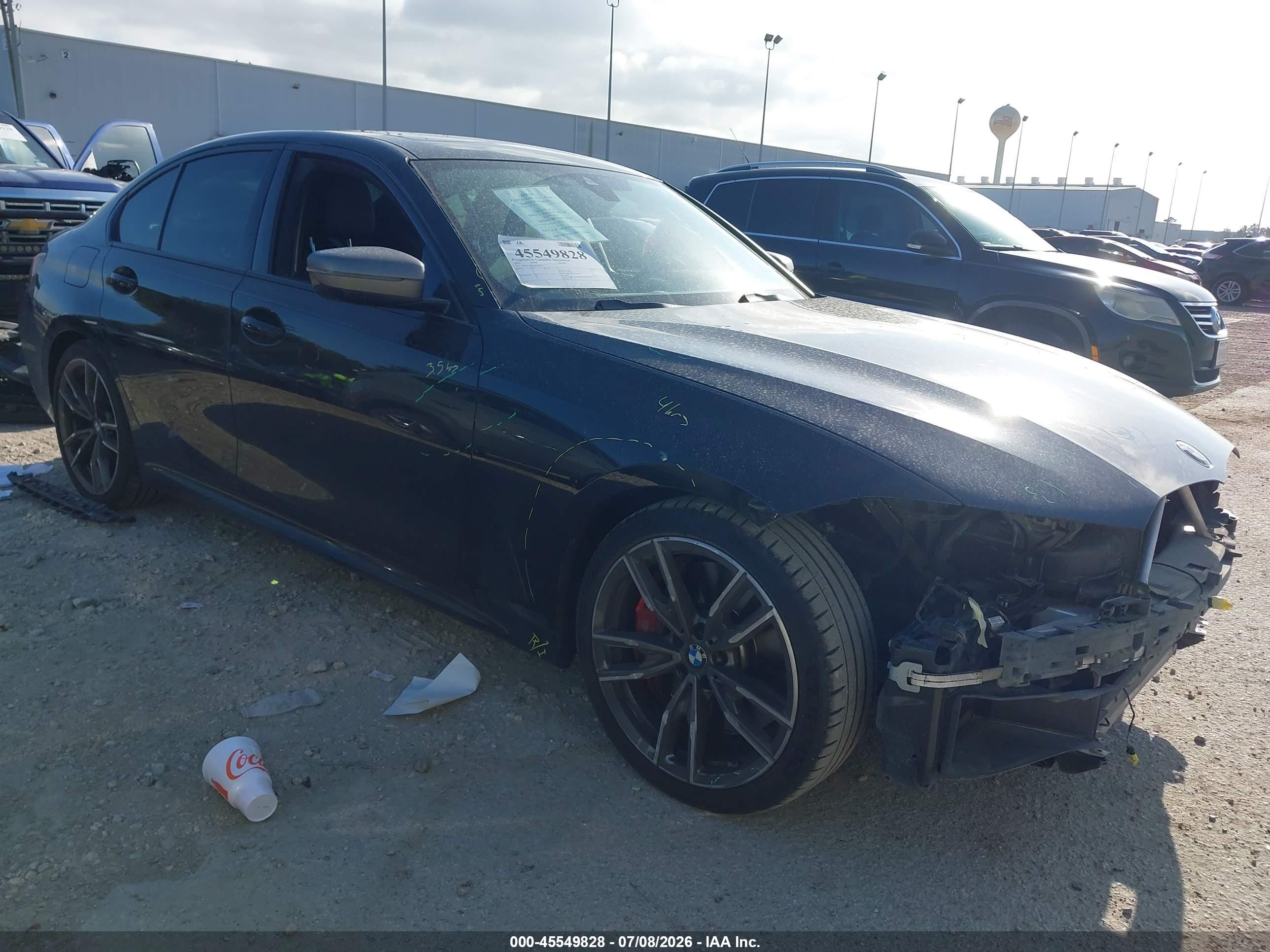 2022 BMW M340i VIN 3MW5U7J05N8C41922 — IAAI salvage auction photo