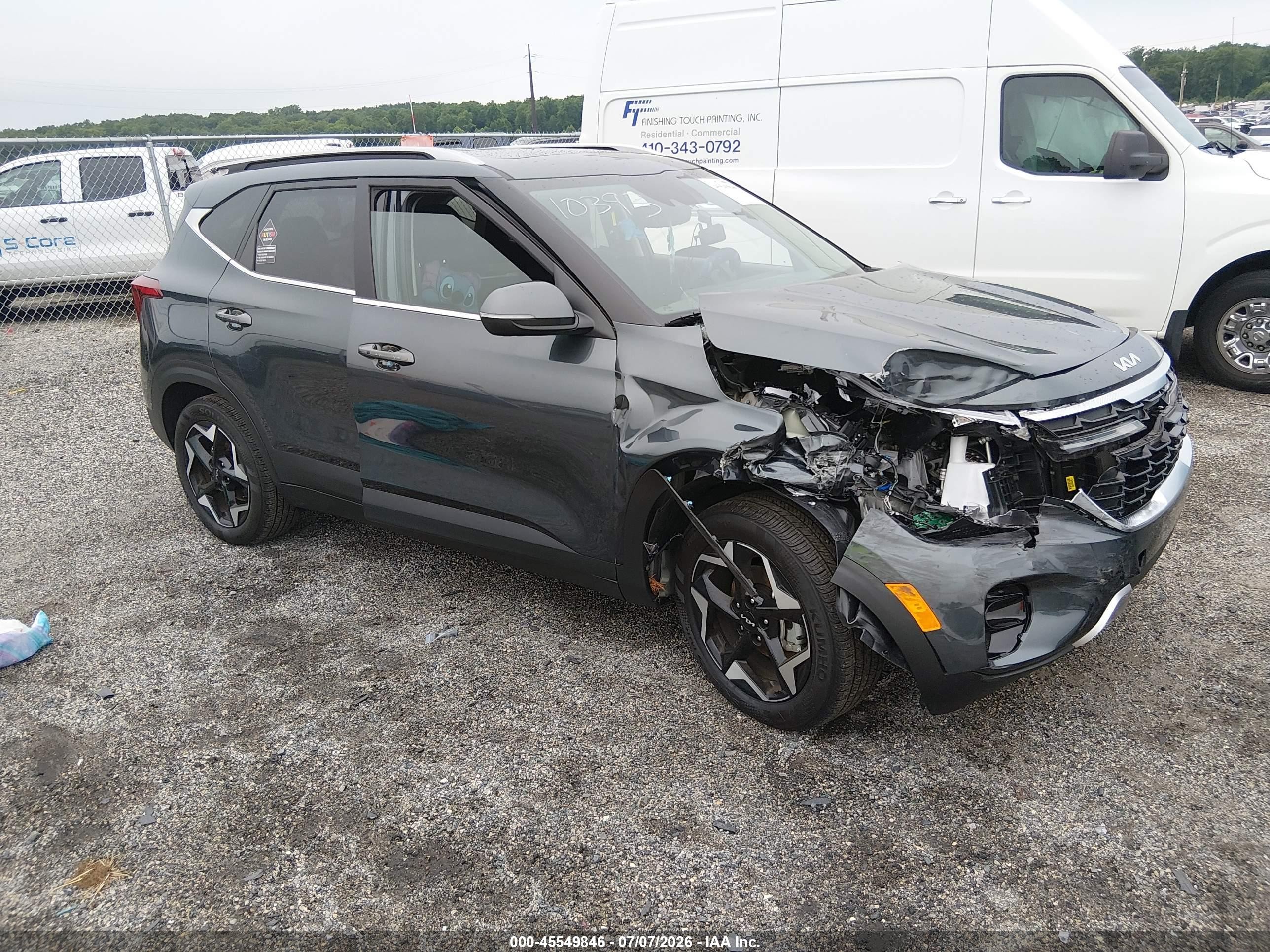 2025 Kia Seltos VIN KNDER2AA3S7786854 — IAAI salvage auction photo
