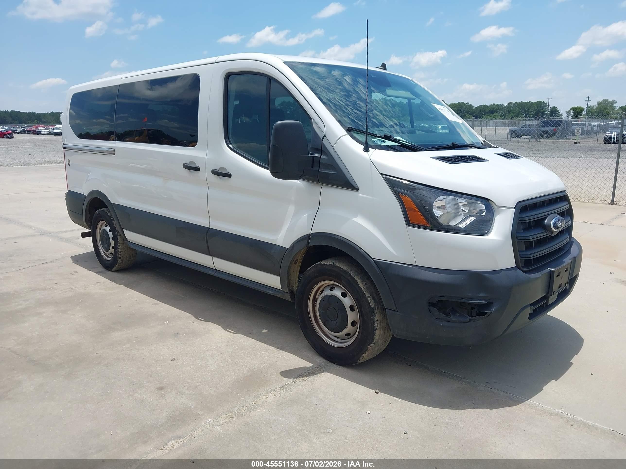 2020 Ford Transit-150 VIN 1FMZK1Y81LKB23019 — IAAI salvage auction photo