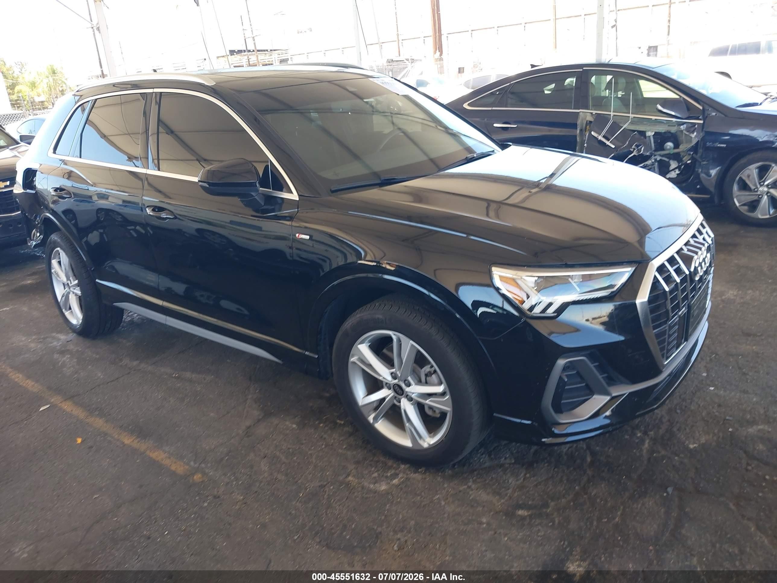 2024 Audi Q3 VIN WA1DECF32R1115397 — IAAI salvage auction photo
