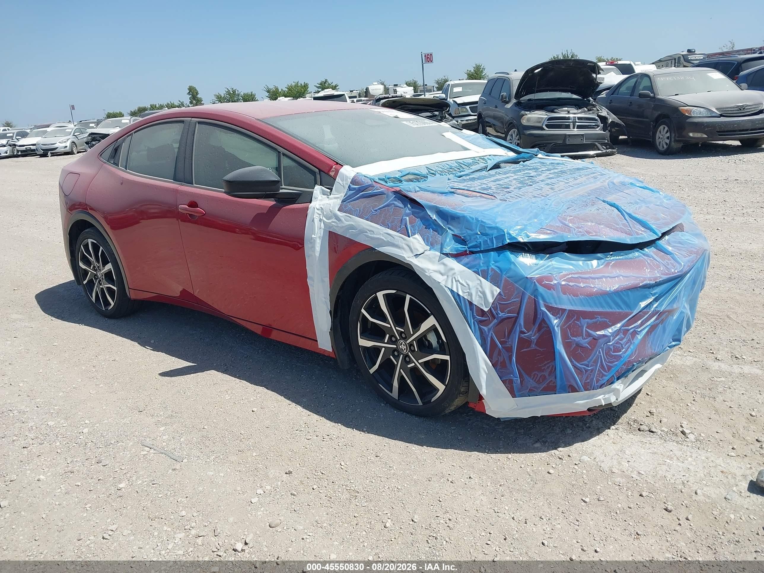 2024 Toyota Prius Prime VIN JTDACACU1R3022875 — IAAI salvage auction photo