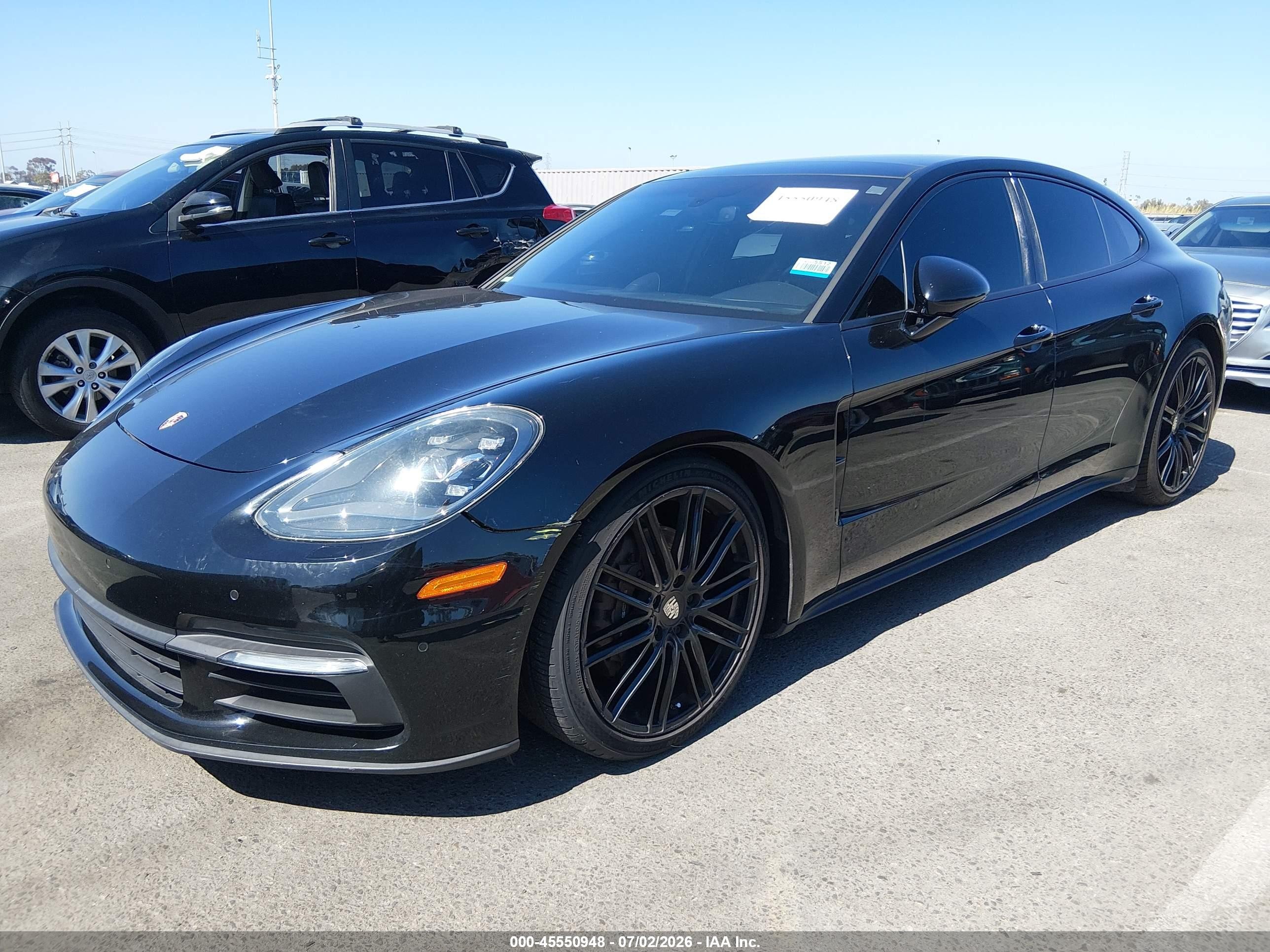 2018 Porsche Panamera VIN WP0AA2A74JL104032 IAAI salvage auction — Normal Wear, Clear (Nevada), sold $12,800 on 2026-07-09 (photo 2)