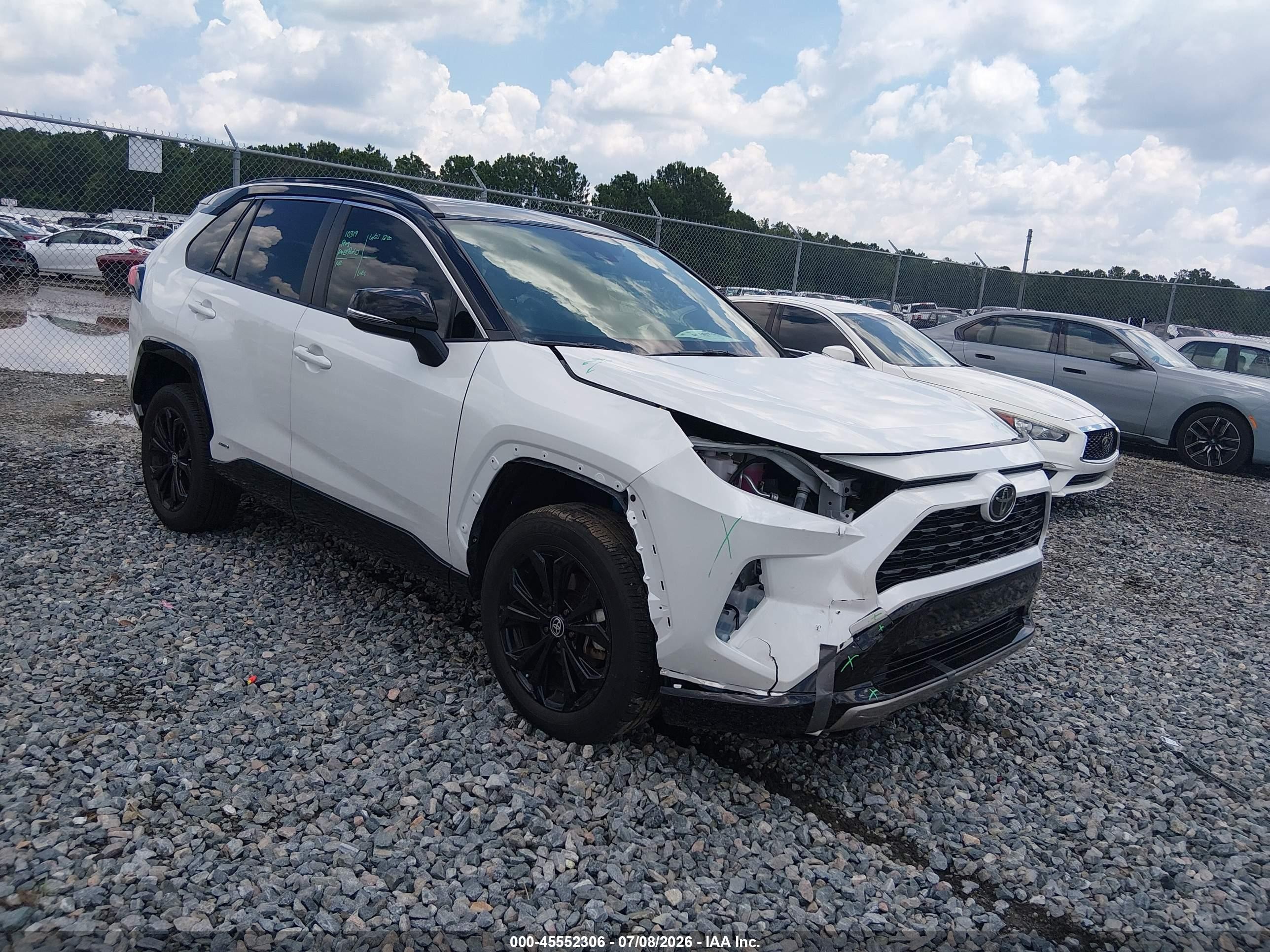 2025 Toyota RAV4 Hybrid VIN JTME6RFV4SJ065183 — IAAI salvage auction photo