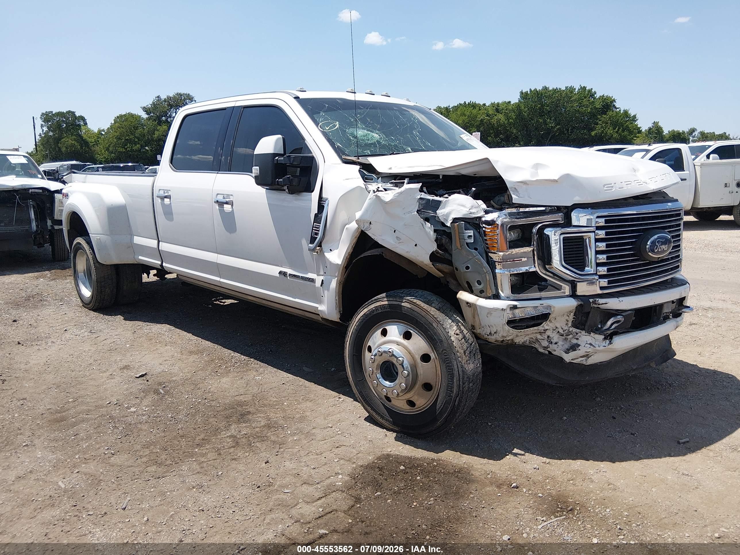 2020 Ford F-450 VIN 1FT8W4DT3LEC39210 — IAAI salvage auction photo