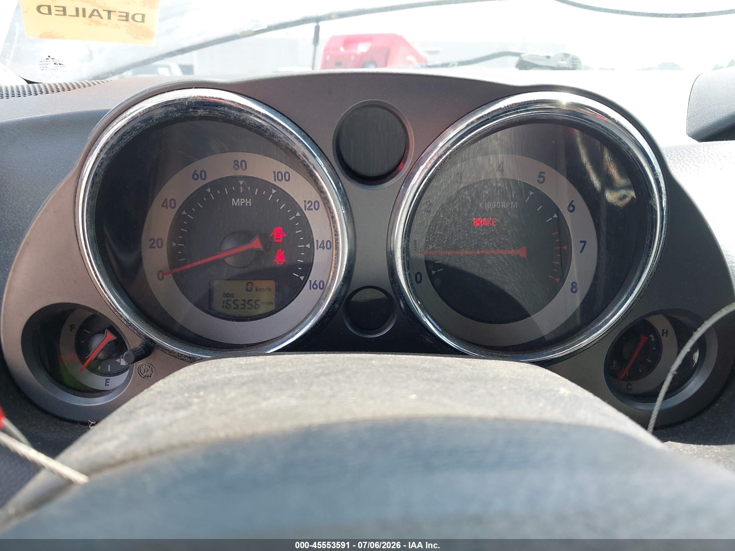 2006 Mitsubishi ECLIPSE VIN 4A3AK34T76E003748 IAAI salvage auction — Unknown, Salvage (Texas), sold $500 on 2026-09-24 (photo 7)