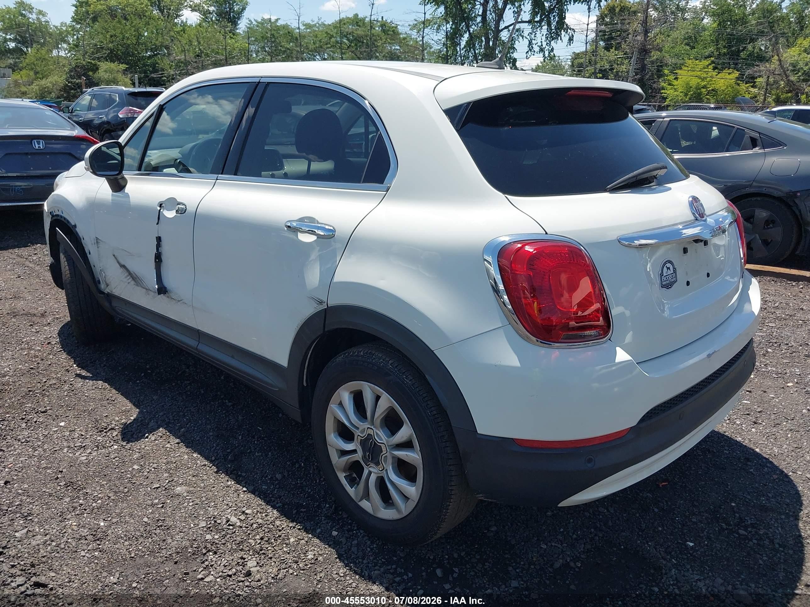 2016 Fiat 500x VIN ZFBCFYDT7GP377198 IAAI salvage auction — Front End, Salvage (New Jersey), sold $925 on 2026-09-19 (photo 3)