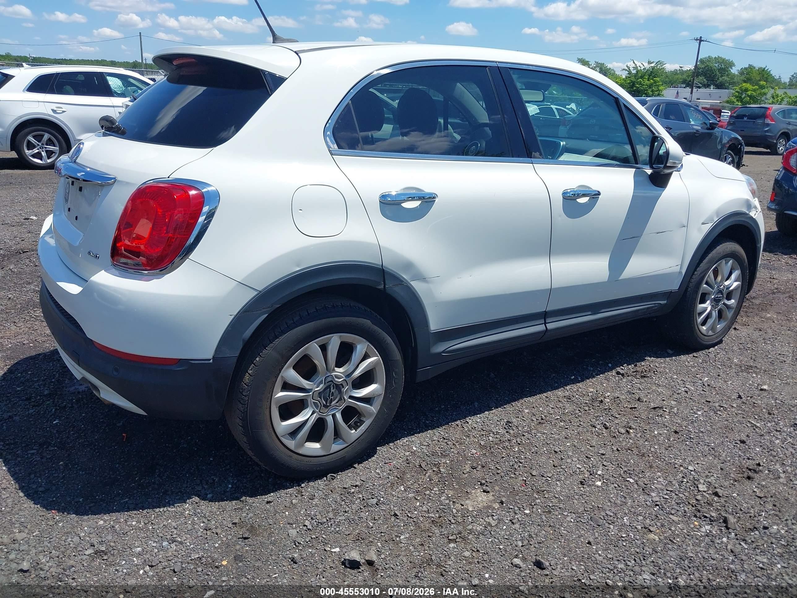 2016 Fiat 500x VIN ZFBCFYDT7GP377198 IAAI salvage auction — Front End, Salvage (New Jersey), sold $925 on 2026-09-19 (photo 6)