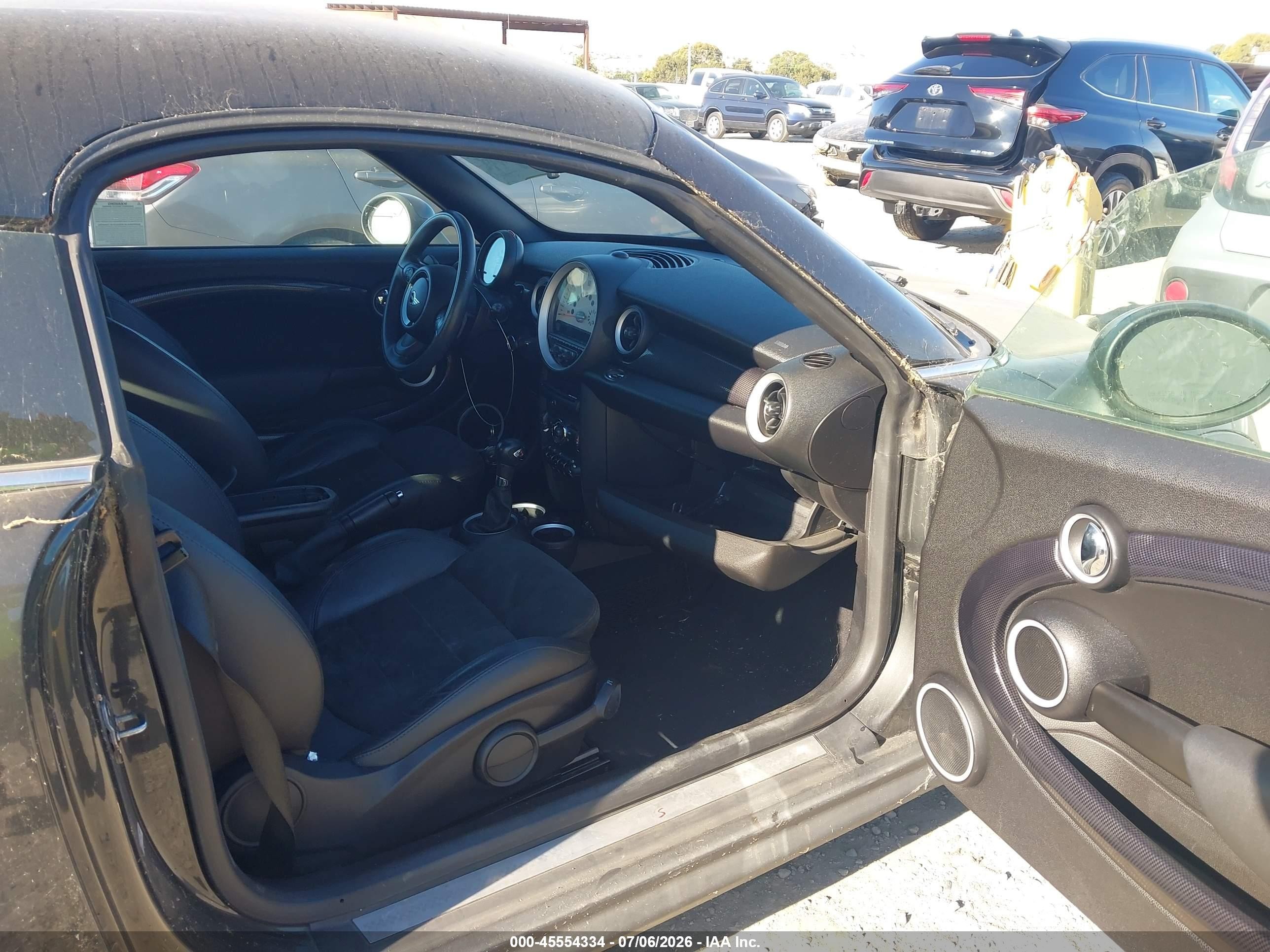 2013 Mini Coupe VIN WMWSX3C55DT466814 IAAI salvage auction — Normal Wear, App For Dup Clear (California), sold $425 on 2026-07-09 (photo 5)