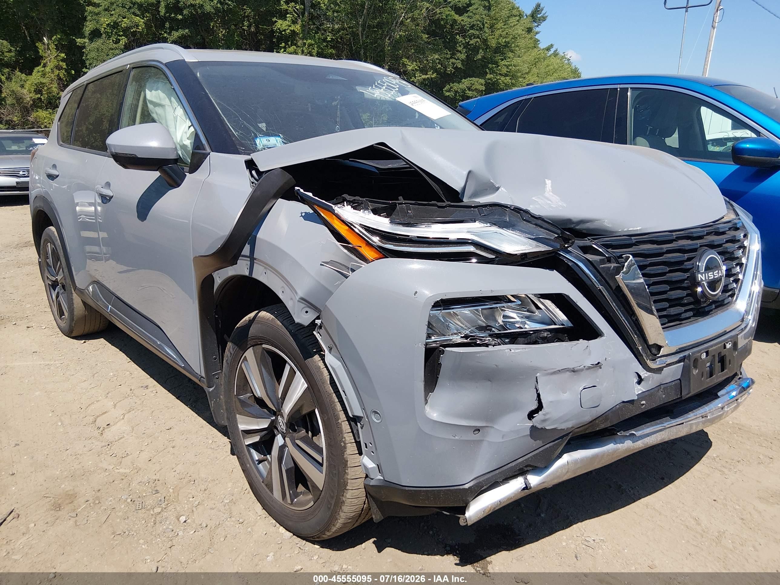 2023 Nissan Rogue VIN JN8BT3DD5PW301602 — IAAI salvage auction photo