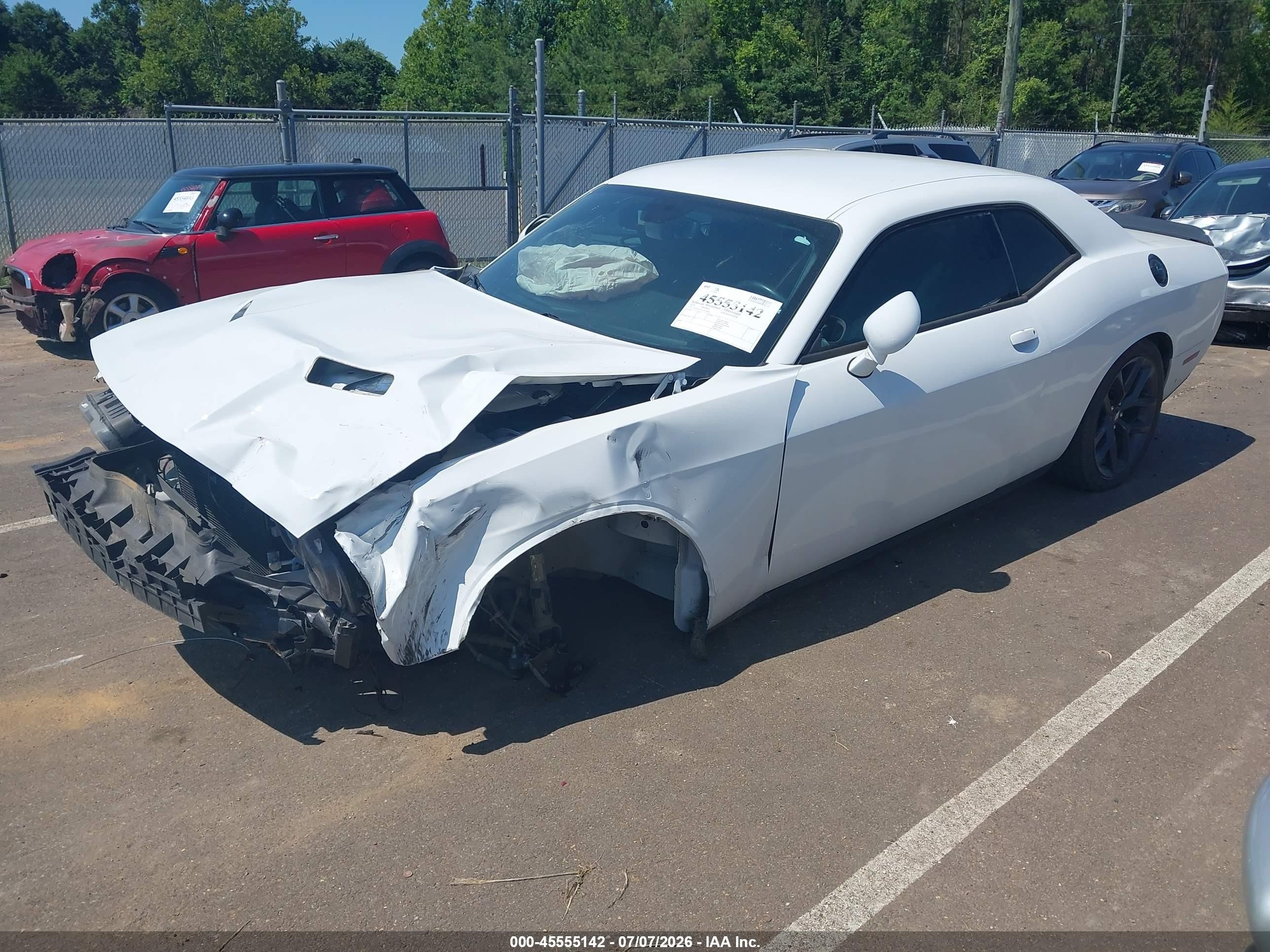 2020 Dodge Challenger VIN 2C3CDZAG5LH110046 IAAI salvage auction — Unknown, Salvage (Mississippi), sold $1,600 on 2026-09-03 (photo 2)