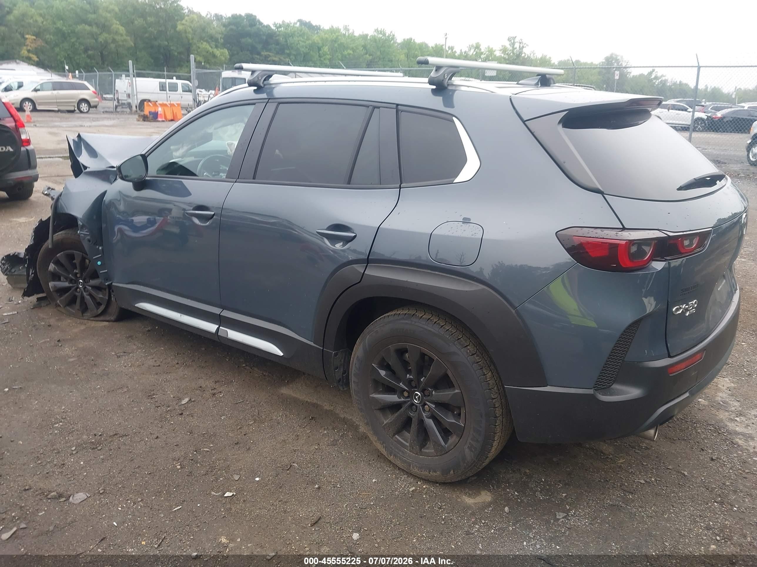 2024 Mazda Cx-50 VIN 7MMVABDM4RN163925 IAAI salvage auction — Front End, Salvage (Pennsylvania), sold $3,500 on 2026-09-10 (photo 3)