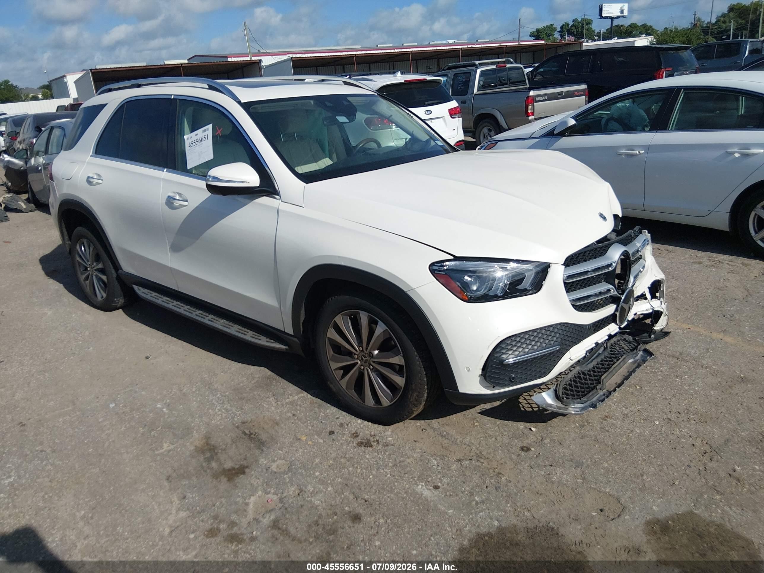 2022 Mercedes-Benz GLE-Class VIN 4JGFB4JB0NA630464 — IAAI salvage auction photo