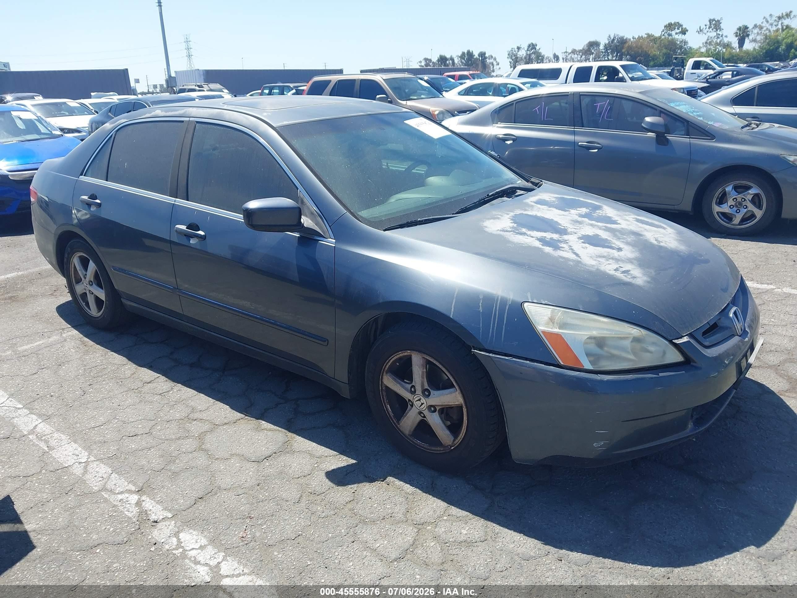 2003 Honda Accord VIN JHMCM56653C015928 IAAI salvage auction — Normal Wear, Clear - Dealer Only (California), sold $275 on 2026-07-09 (photo 1)