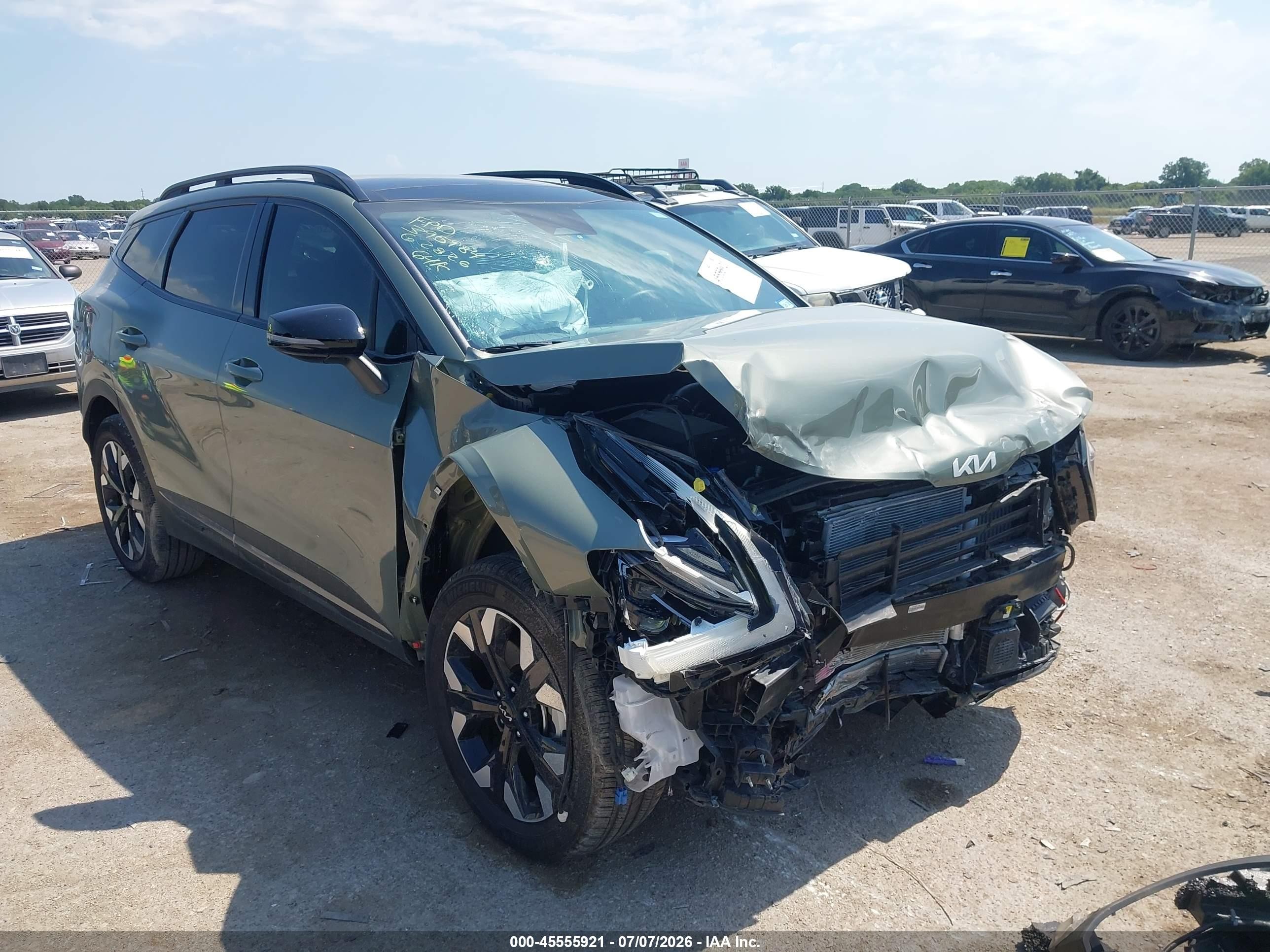 2024 Kia Sportage Hybrid VIN KNDPYDDH5R7145229 — IAAI salvage auction photo