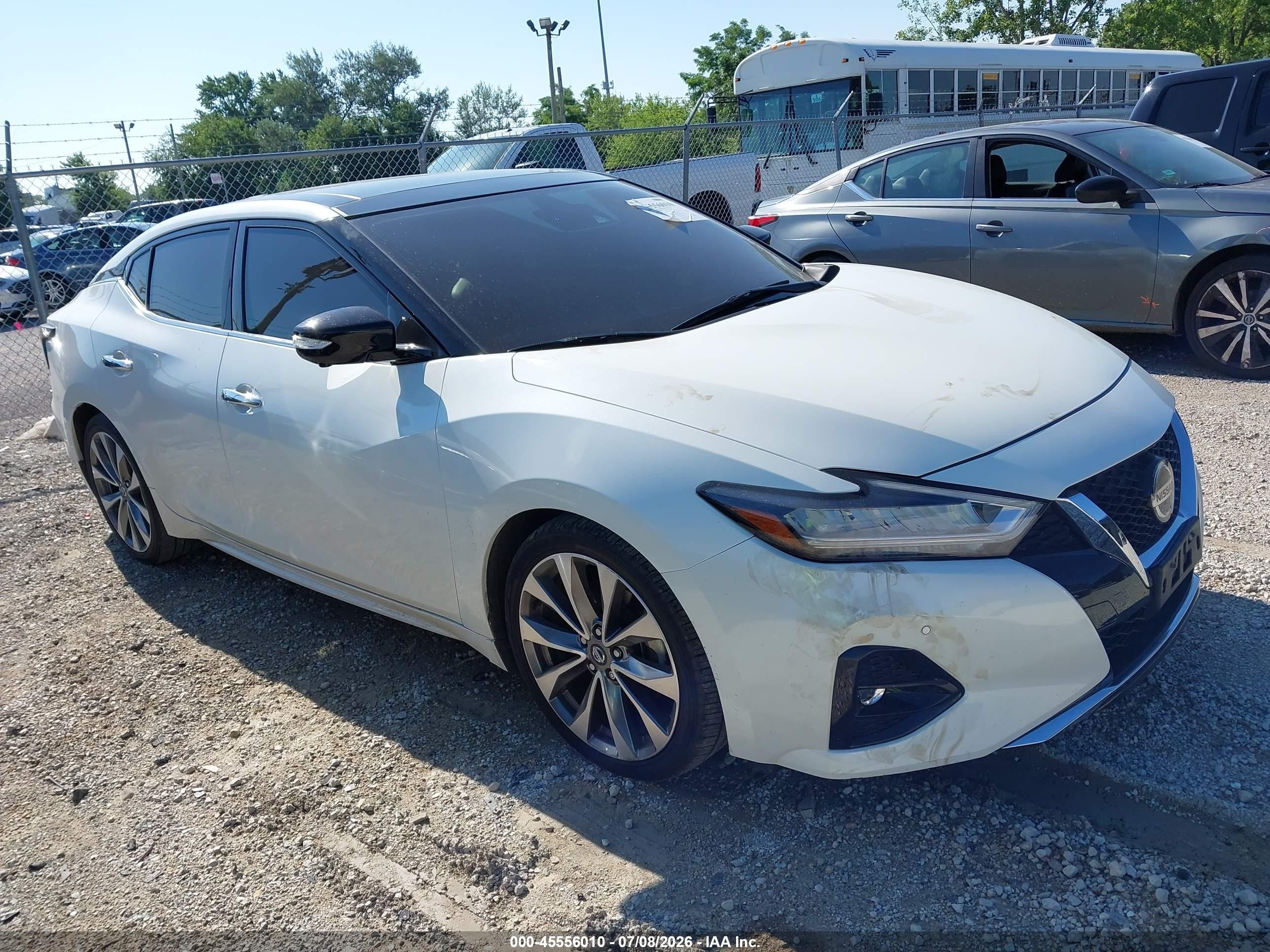 2021 Nissan Maxima VIN 1N4AA6FV2MC512117 — IAAI salvage auction photo