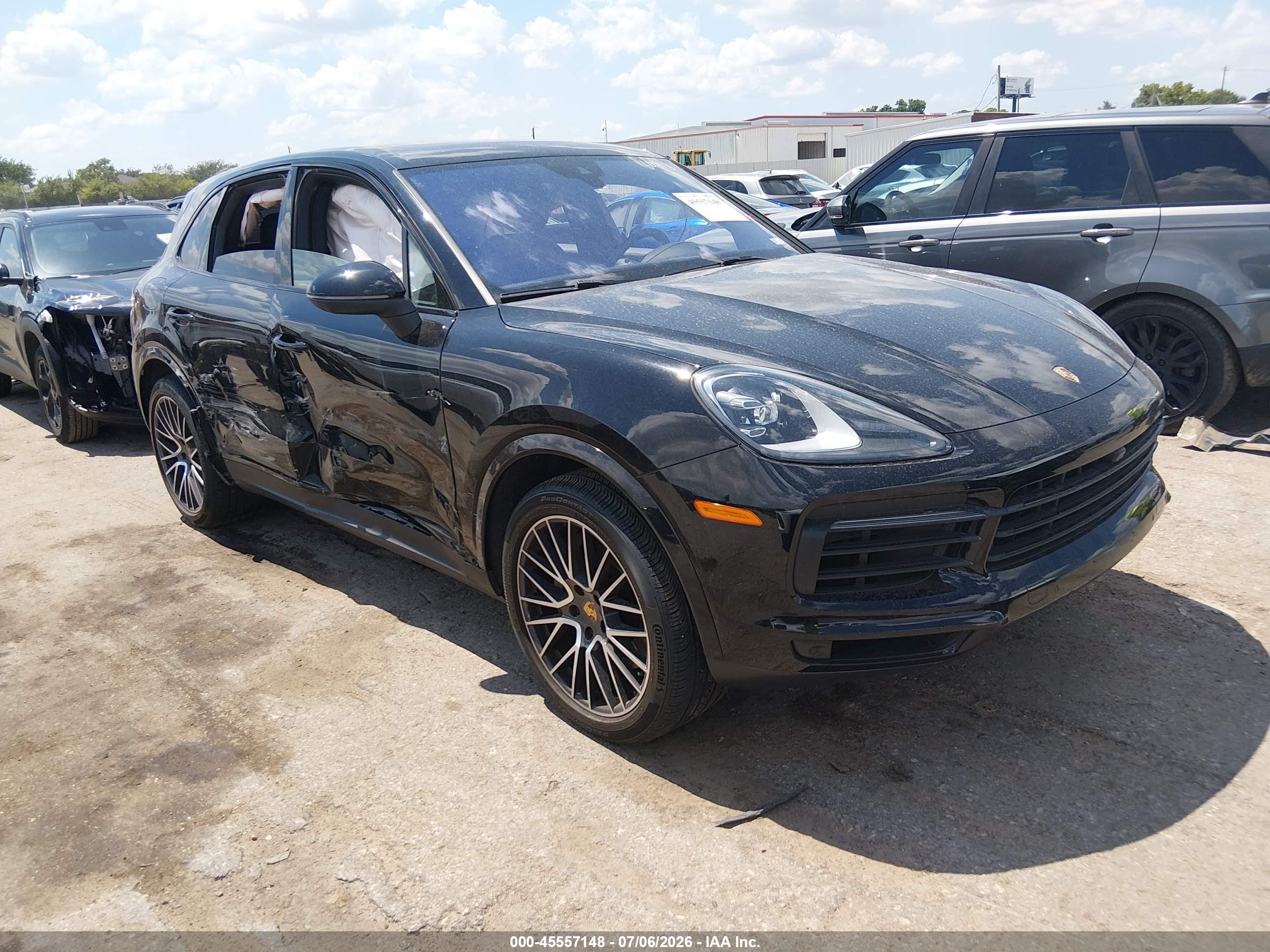2019 Porsche Cayenne VIN WP1AB2AY1KDA65268 — IAAI salvage auction photo