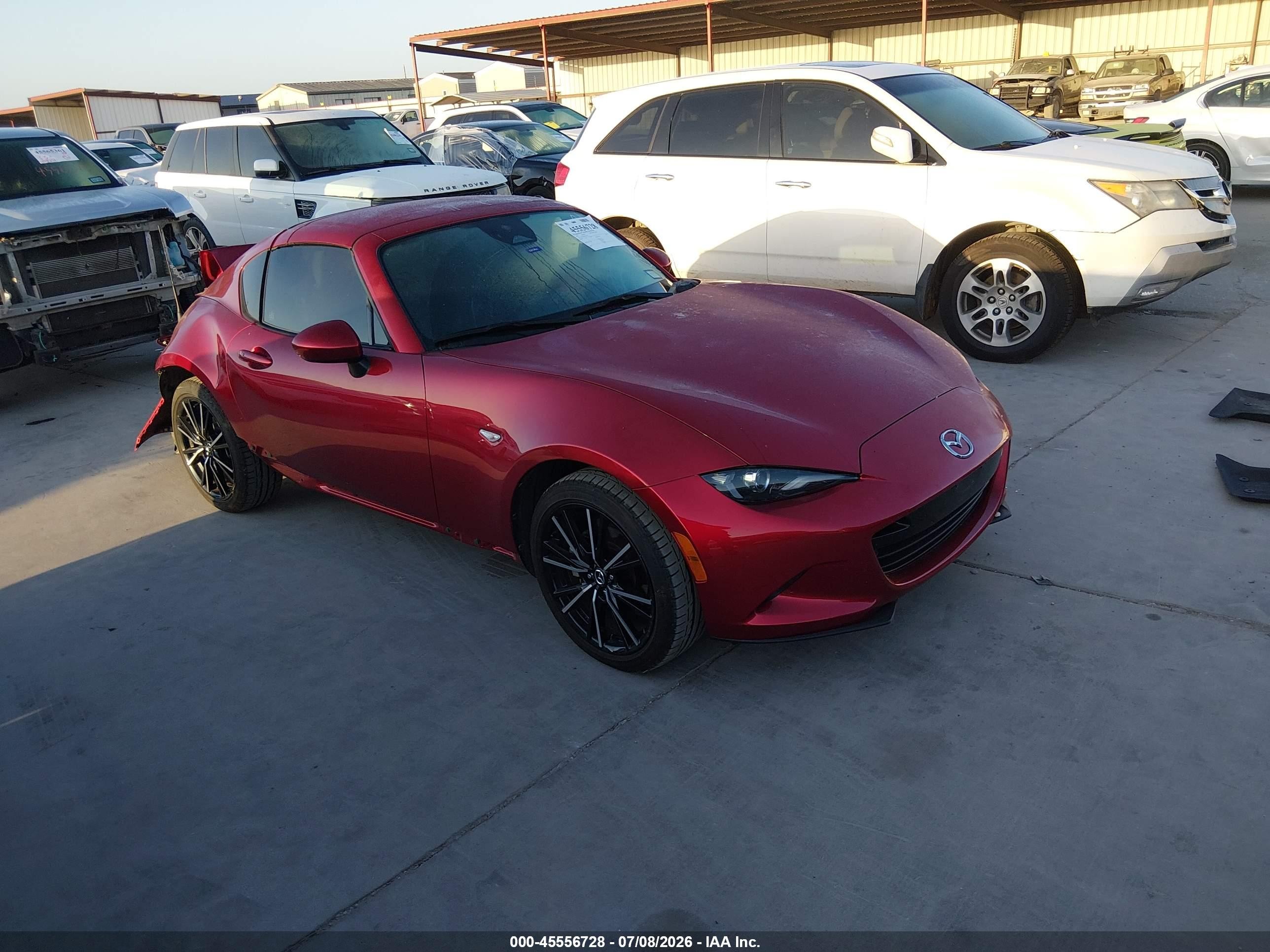 2025 Mazda MX-5 Miata VIN JM1NDAM73S0655750 — IAAI salvage auction photo