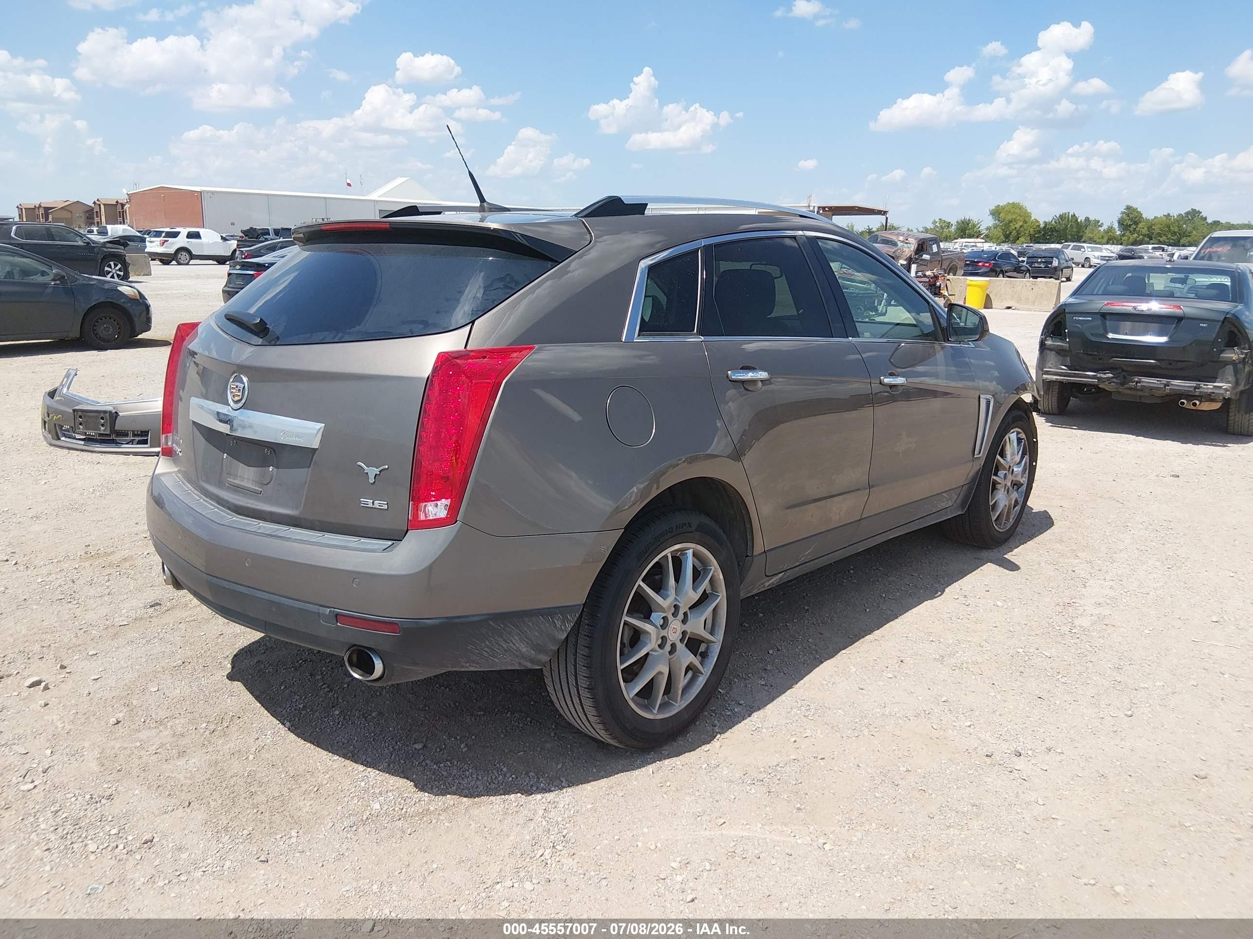 2014 Cadillac Srx VIN 3GYFNCE39ES580083 IAAI salvage auction — Front End, Original (Texas), sold $1,550 on 2026-09-13 (photo 4)